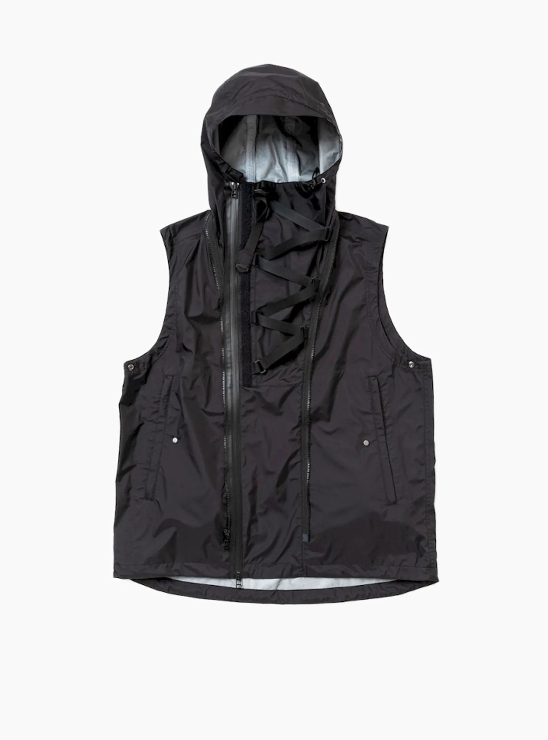 Air Circulation System Rain Jacket Off Black<meanswhile Fashion