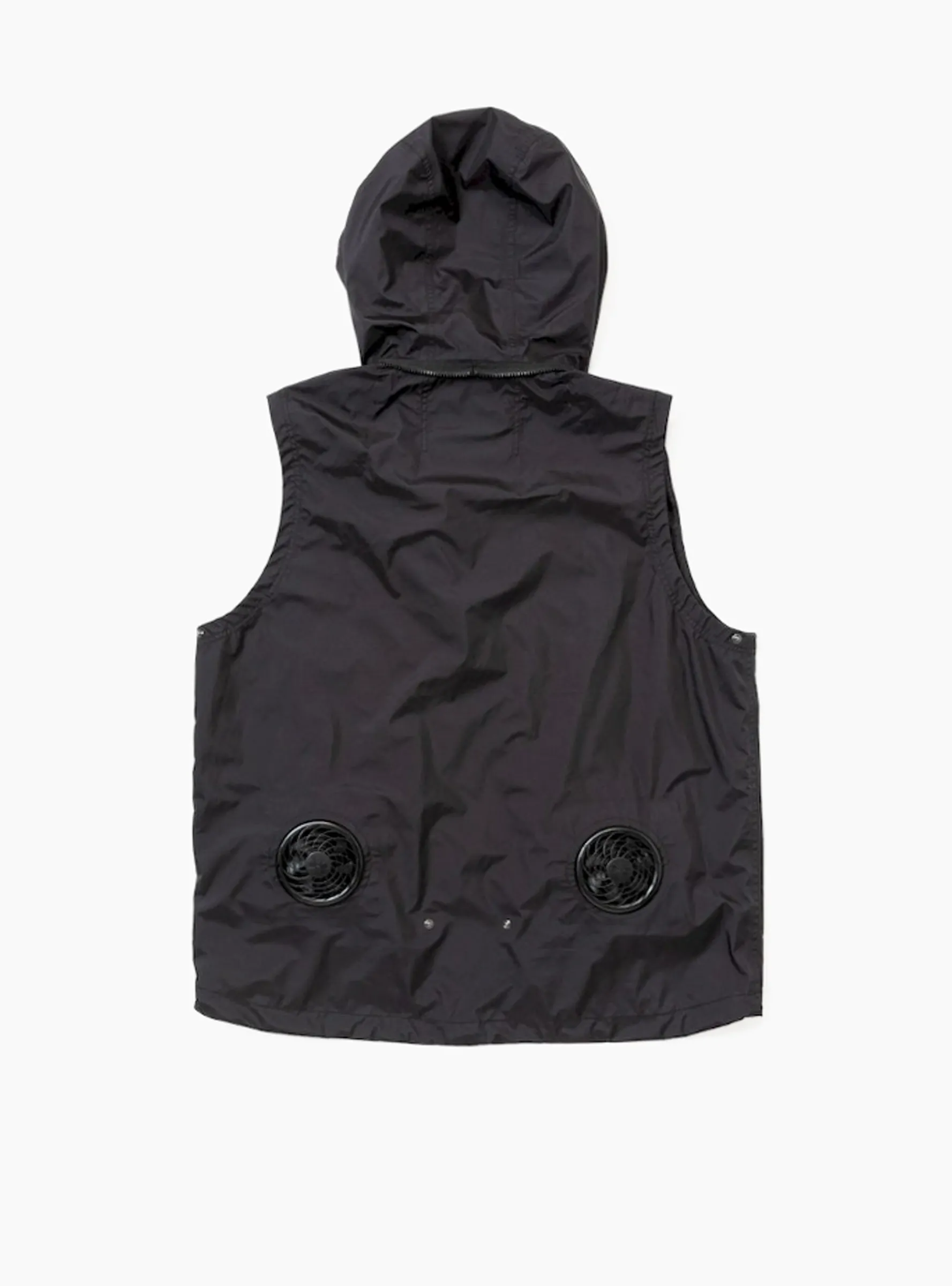 Air Circulation System Rain Jacket Off Black<meanswhile Fashion
