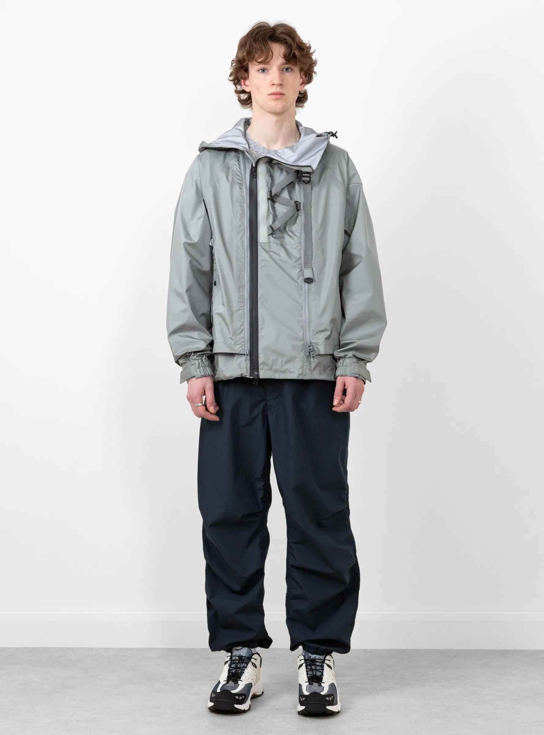 Air Circulation System Rain Jacket Battleship Grey<meanswhile Discount