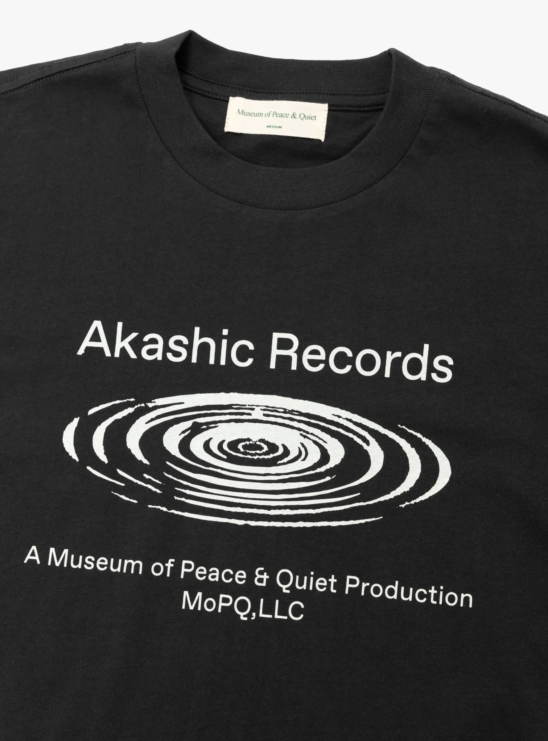 Akashic Records T-Shirt Black<Museum of Peace and Quiet Fashion