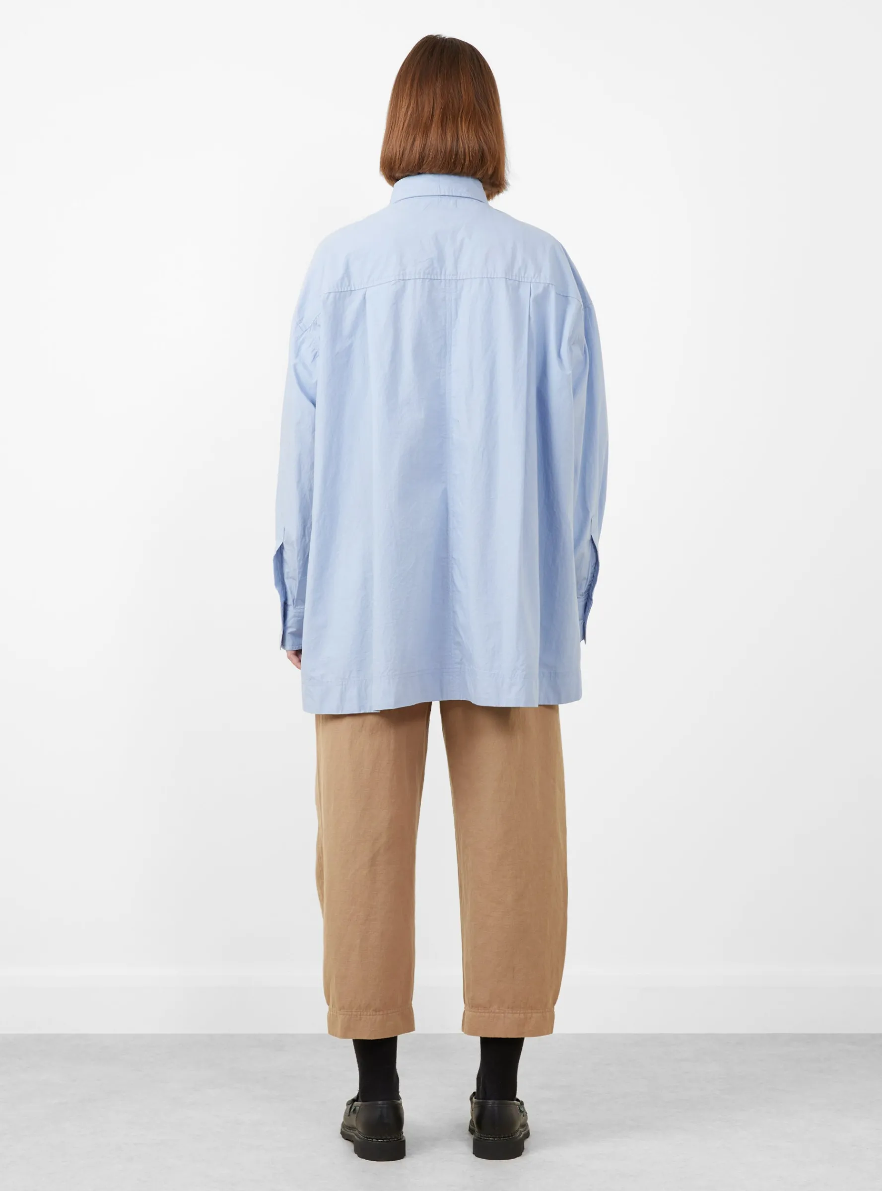 Aldea Oversized Button Down Oxford Blue<Apiece Apart Outlet