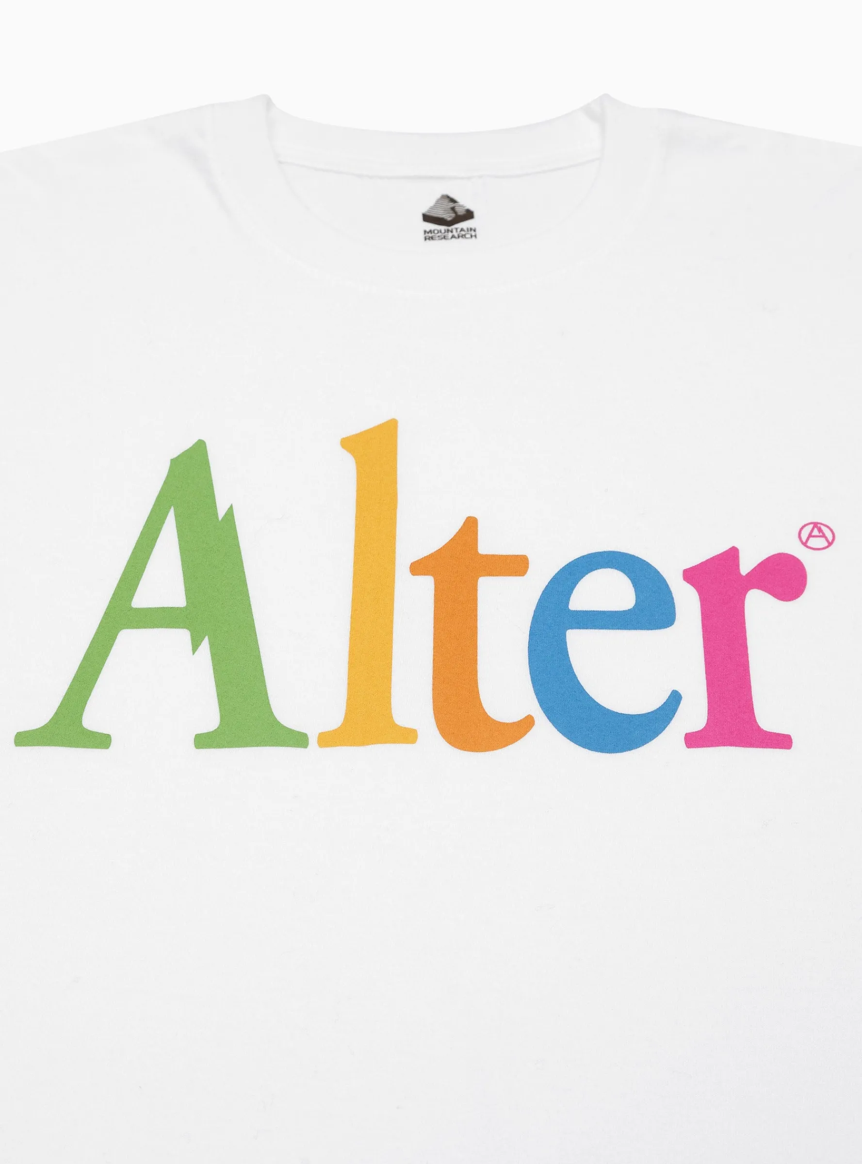 Alter 5 T-shirt White<Mountain Research New