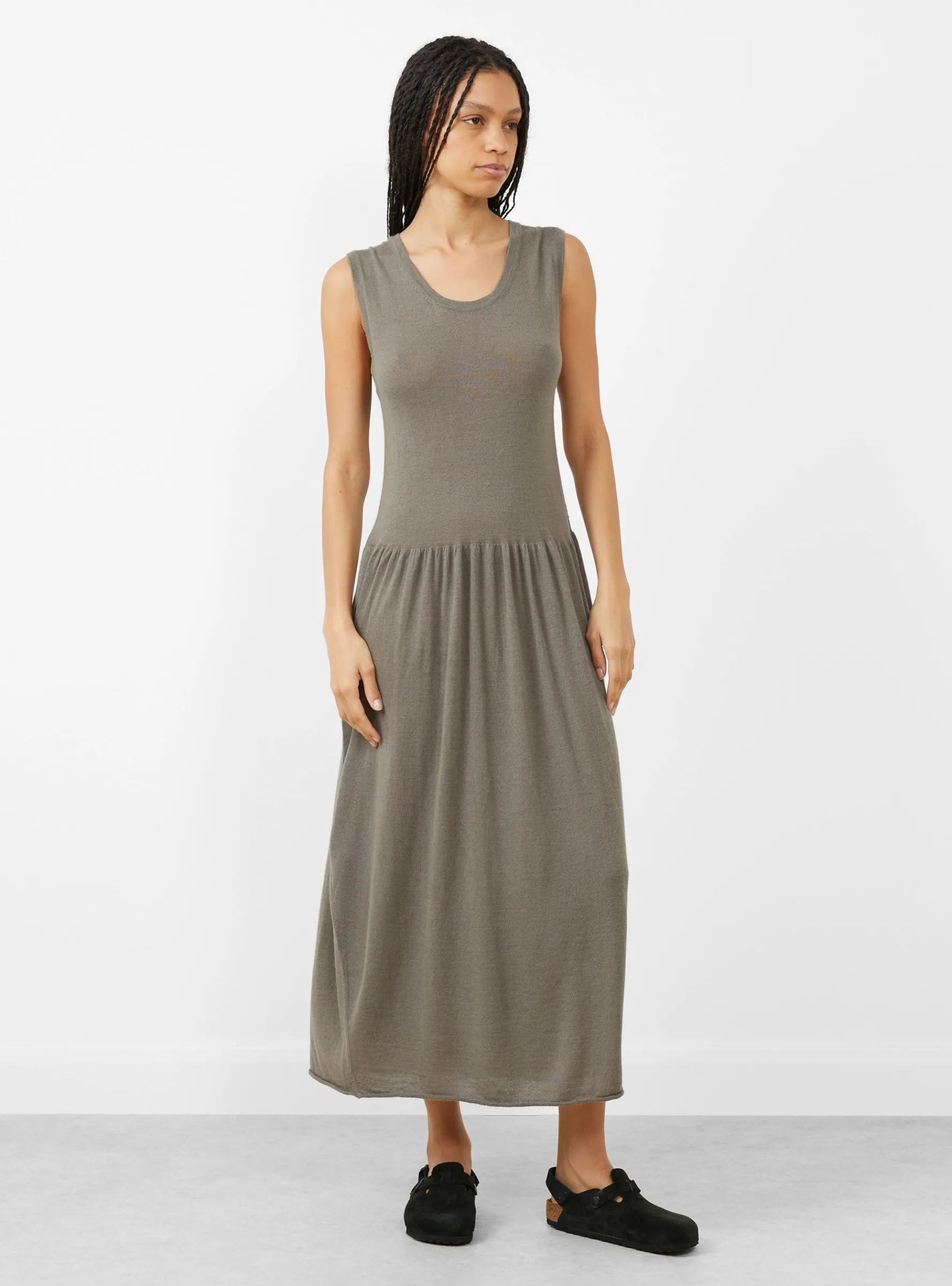 Balloon Slip Dress Concrete<Lauren Manoogian Hot