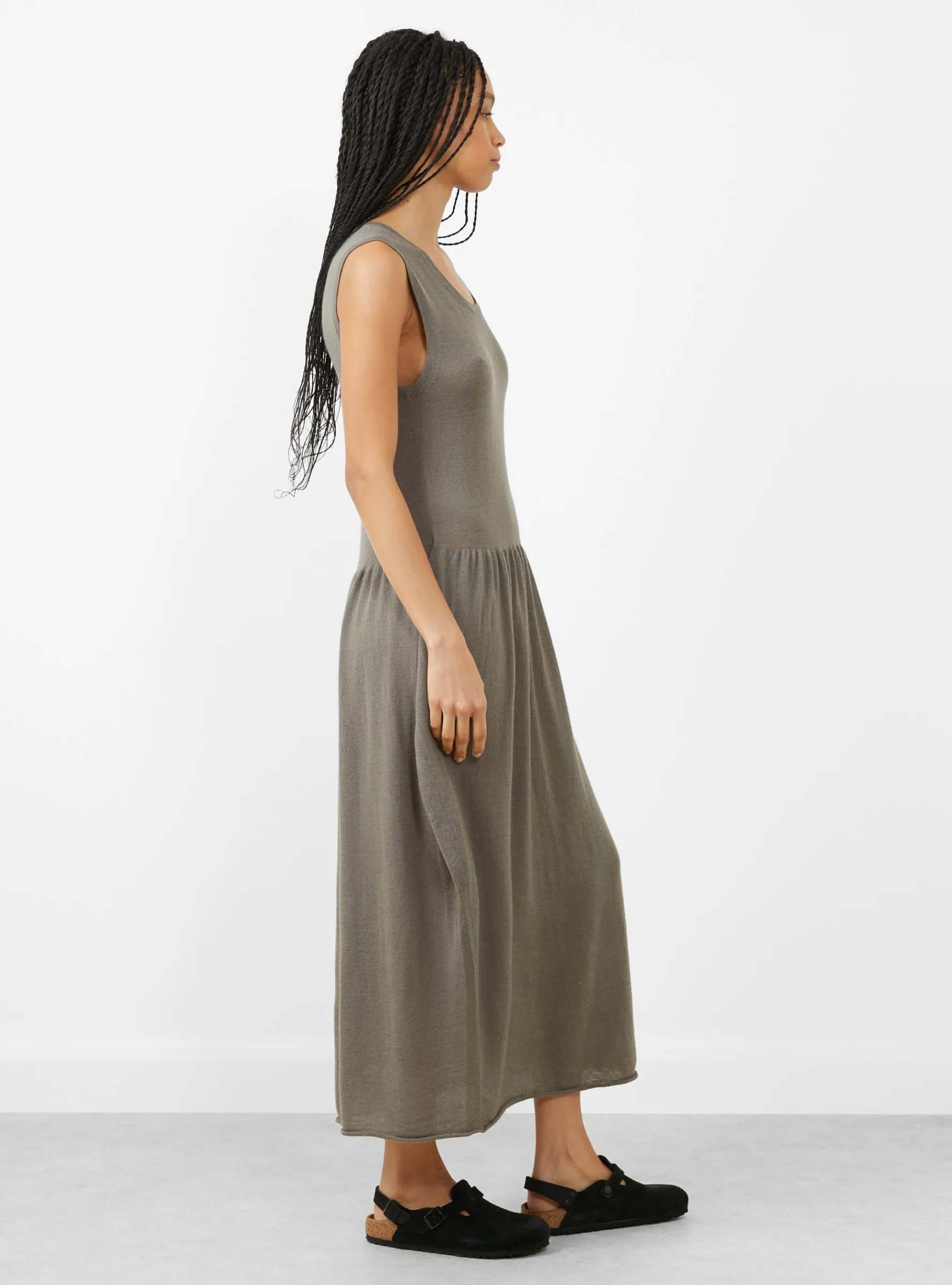Balloon Slip Dress Concrete<Lauren Manoogian Hot