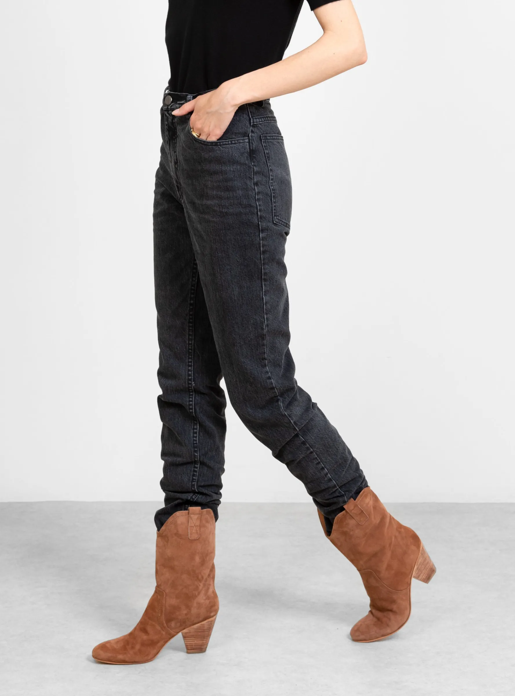 Bastien Pant Washed Black<Rachel Comey Hot