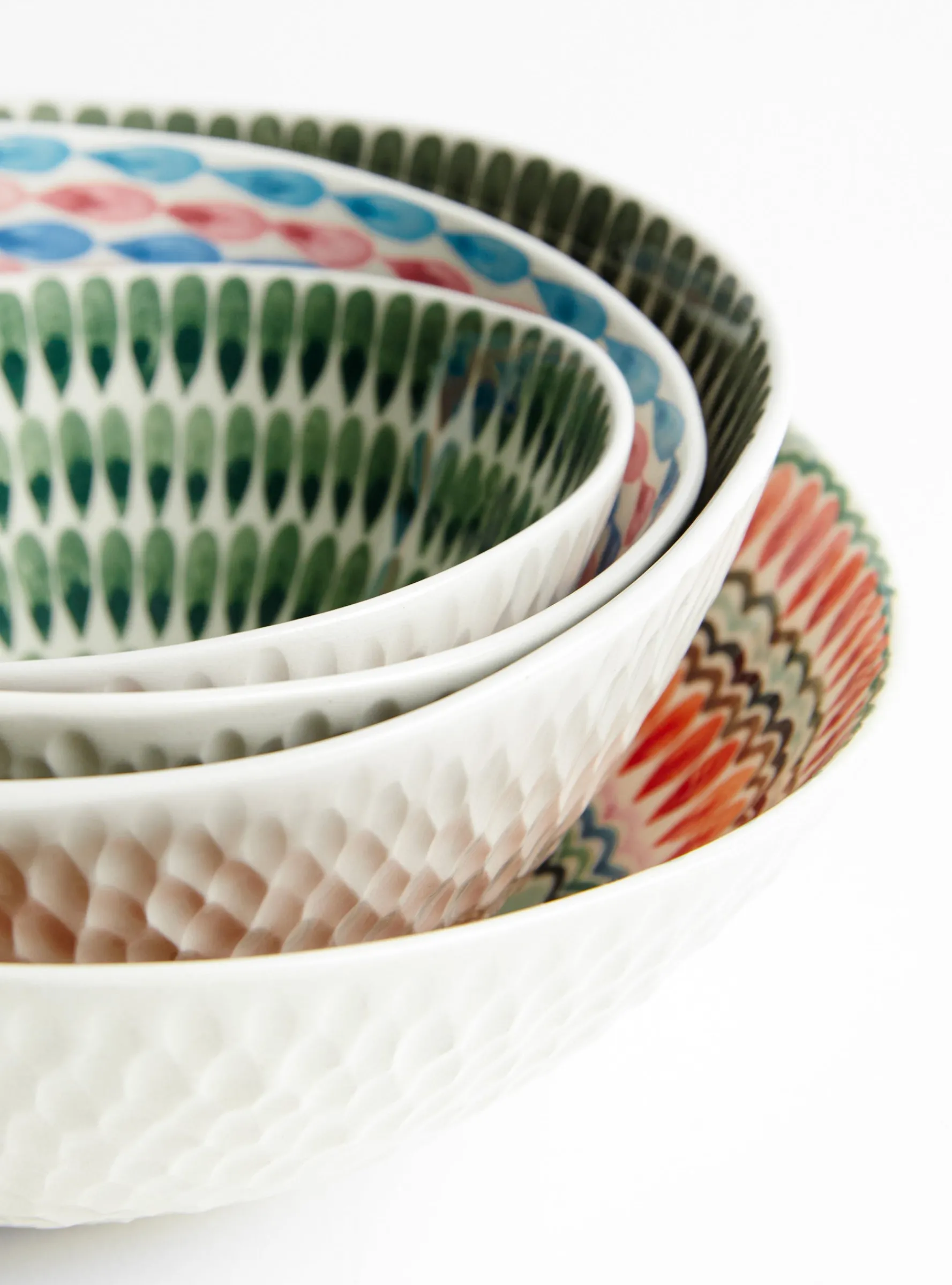 Bowl Blue Lines N16<Aida Dirse Online