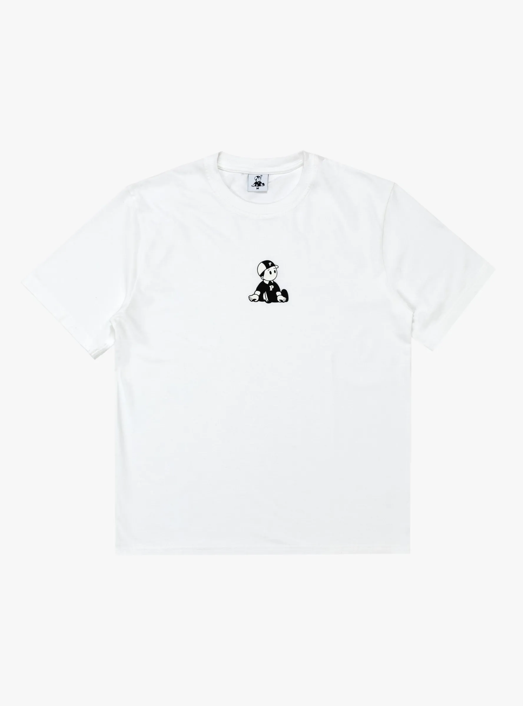 Boy Logo T-shirt White<Pawa Speed Sports Clearance