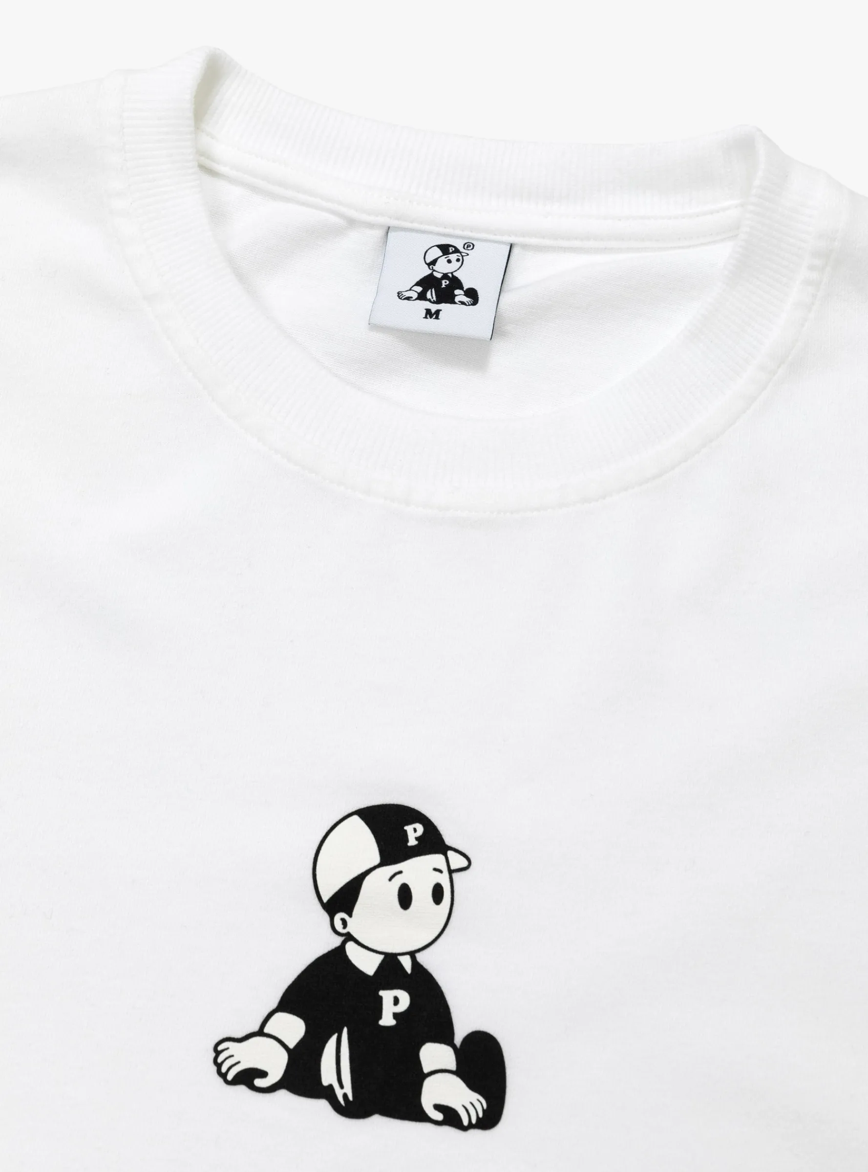 Boy Logo T-shirt White<Pawa Speed Sports Clearance