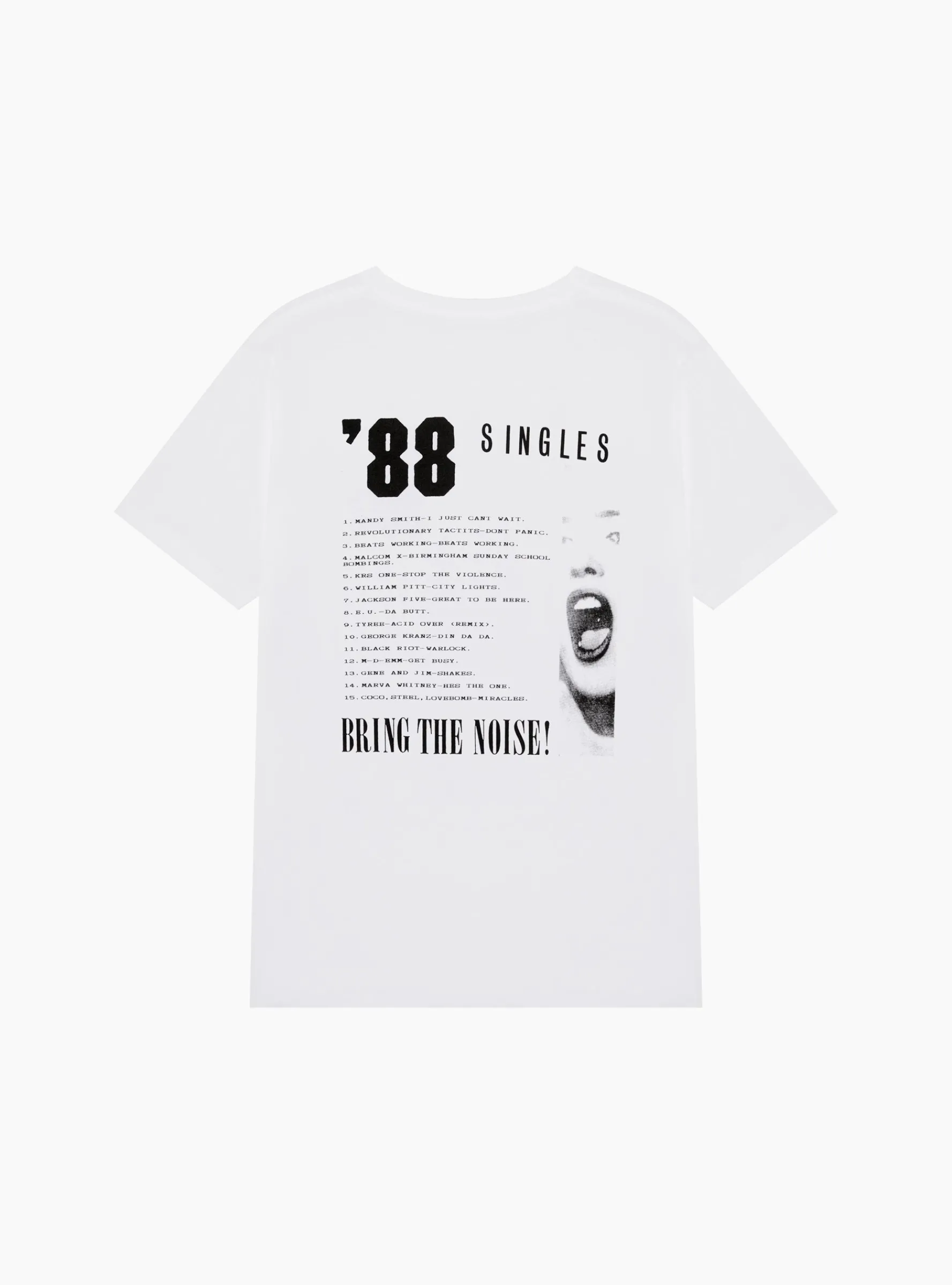Bring the Noise Print T-Shirt White<Boy's Own New