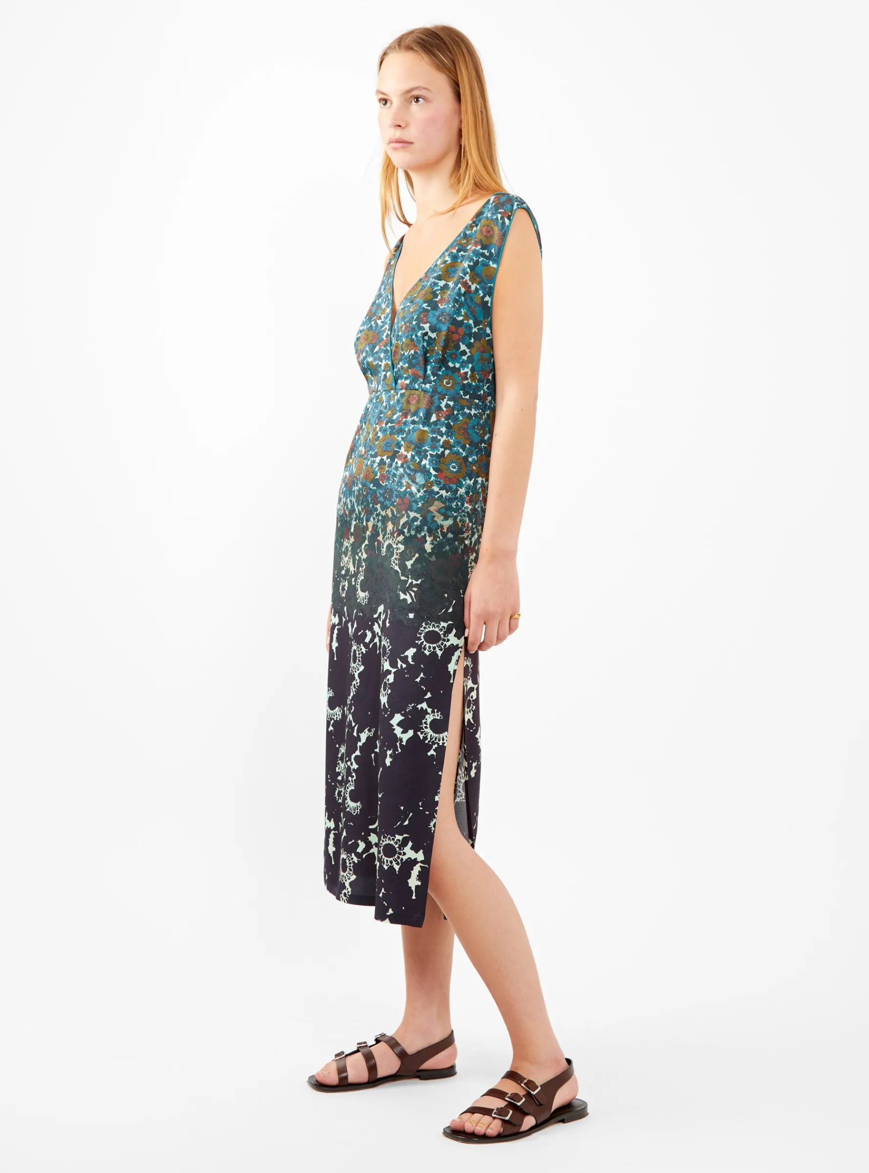 Calvado Dress Turquoise<Rachel Comey Best
