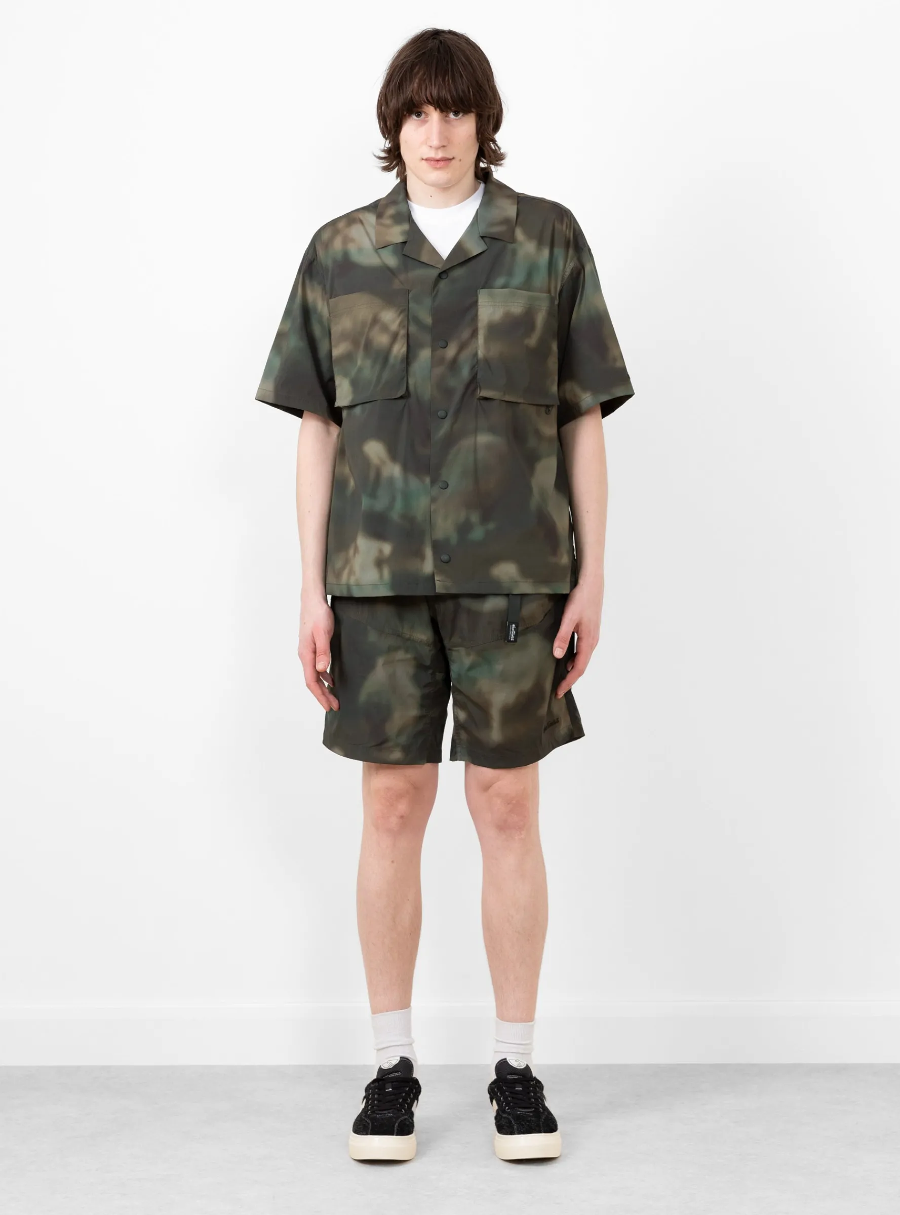 Camp Shorts Nature Mosaic Olive<Wild Things Online