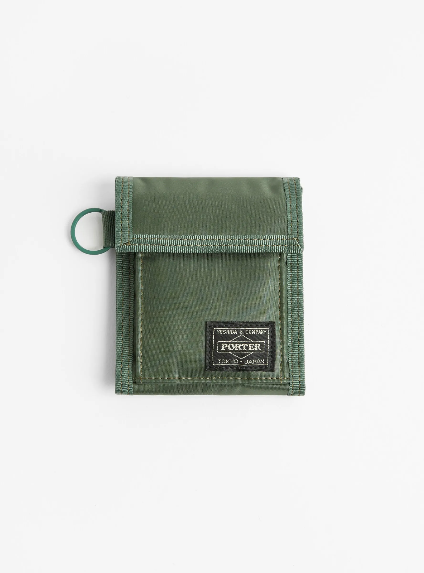 CAPSULE Square Wallet Khaki<Porter Yoshida & Co. Clearance