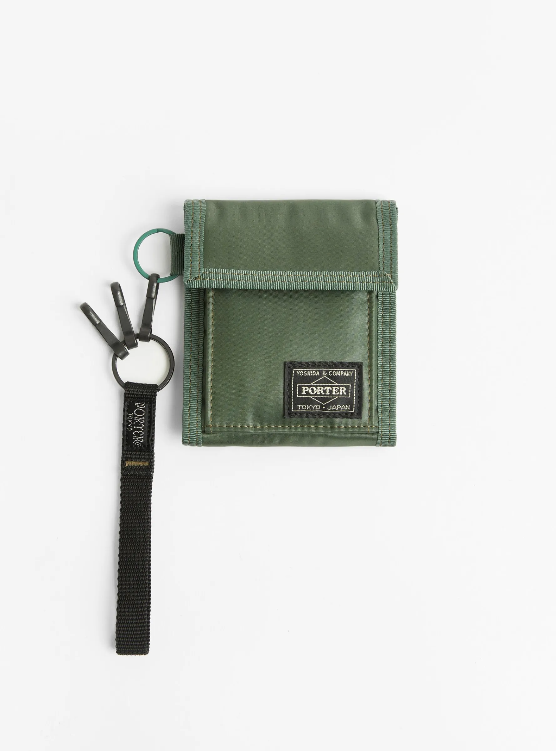 CAPSULE Square Wallet Khaki<Porter Yoshida & Co. Clearance