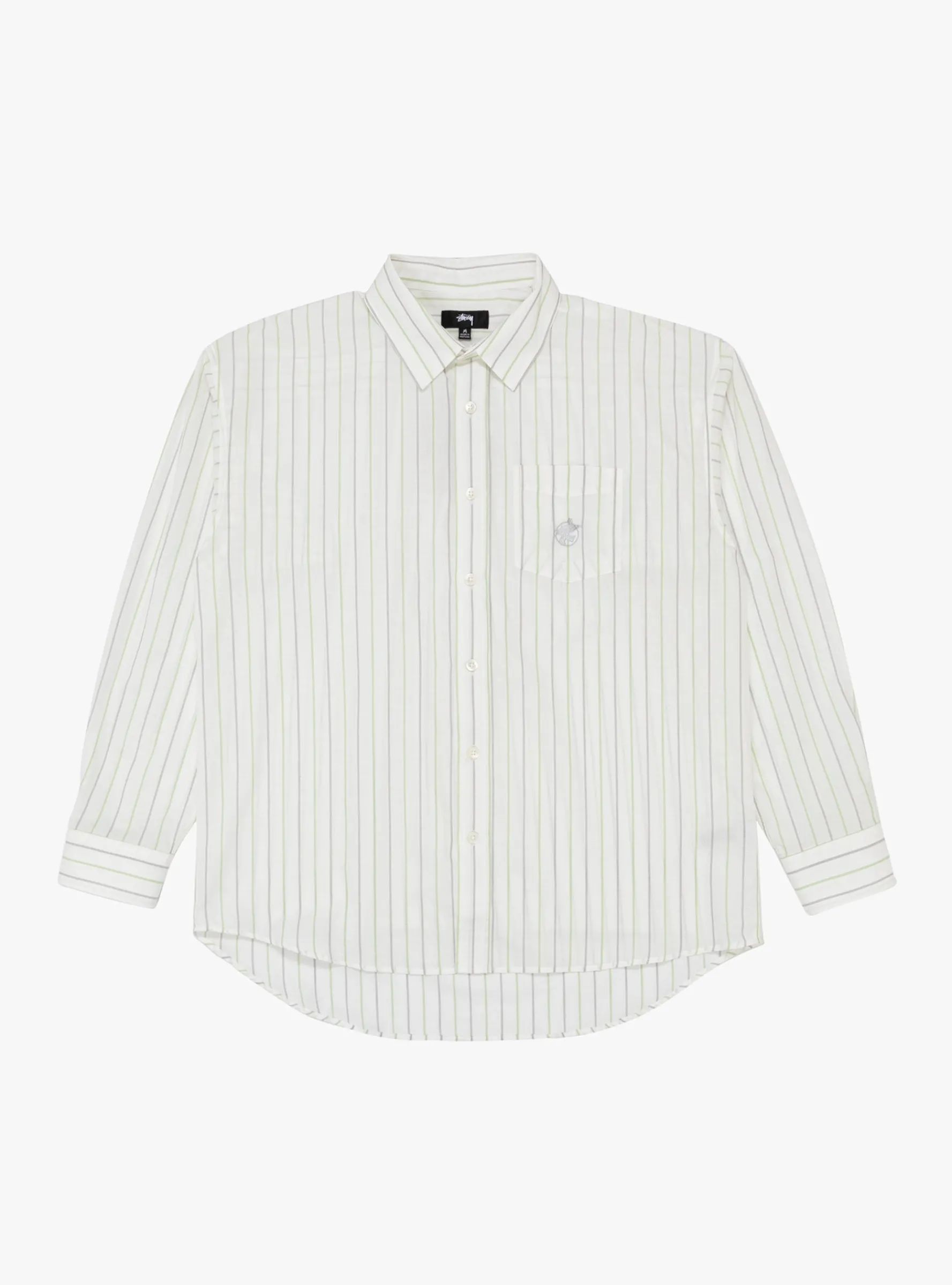 Classic LS Shirt Stripe White<Stüssy Online