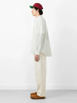 Classic LS Shirt Stripe White<Stüssy Online