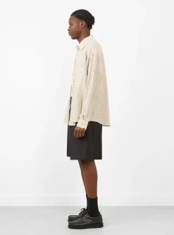 Classic Shorts Fine Black Stripes<mfpen New