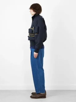 Combat Jacket Navy<TDR Fashion