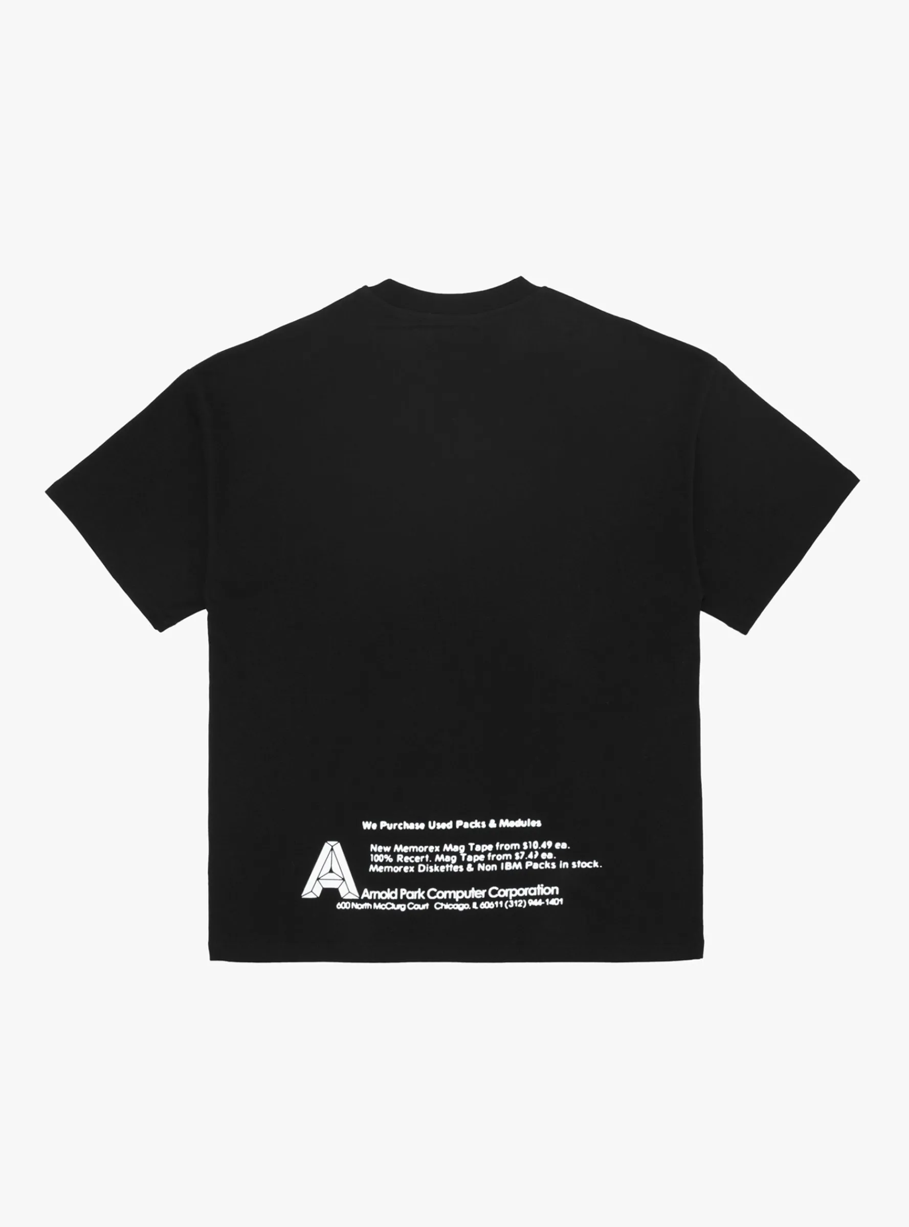 Computer Corporation Logo T-Shirt Black<Arnold Park Studios Fashion