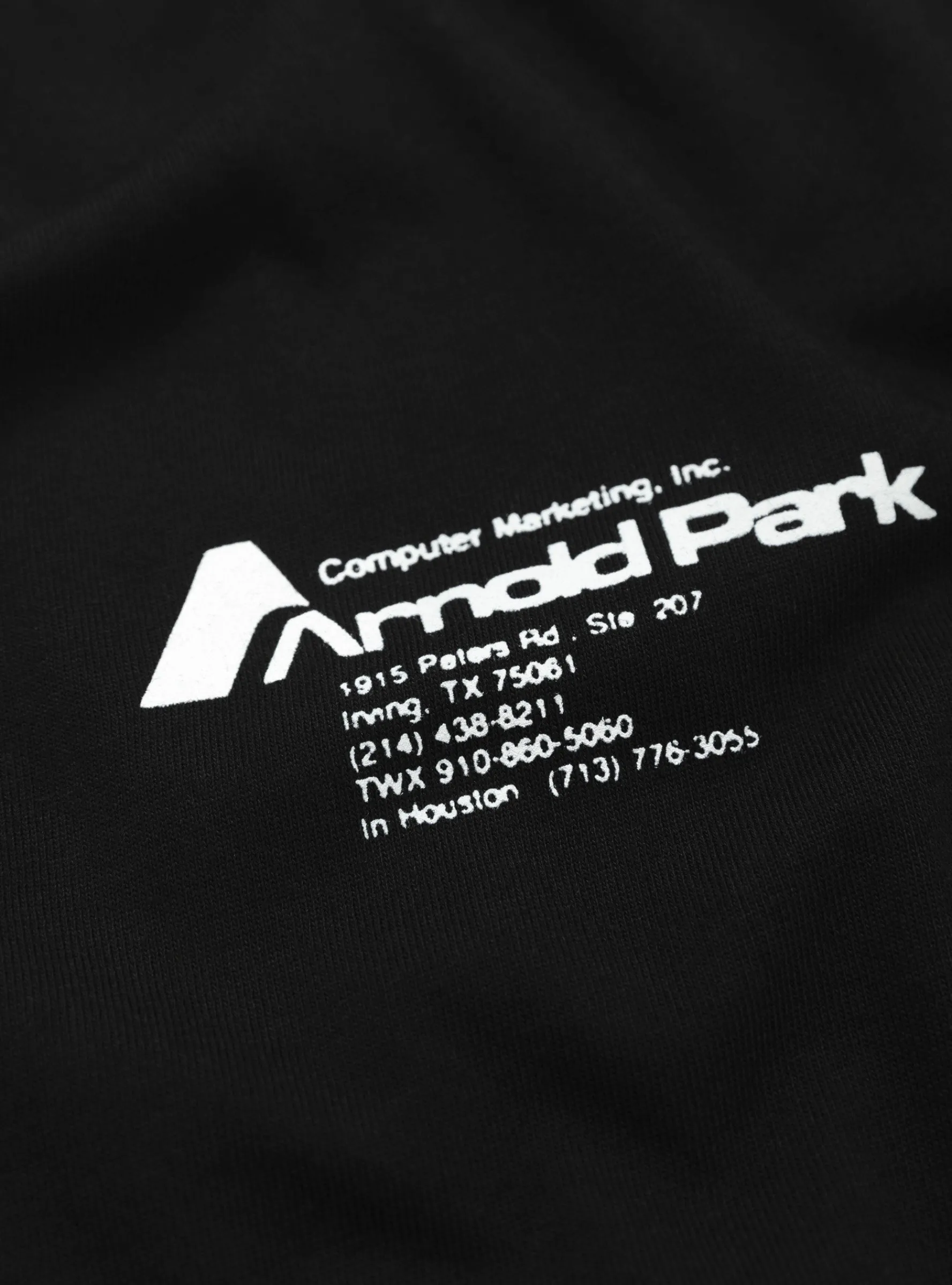 Computer Corporation Logo T-Shirt Black<Arnold Park Studios Fashion