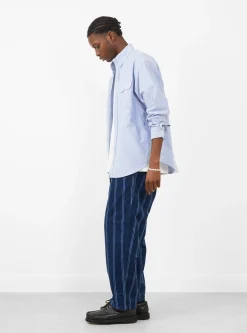Corduroy Swell Pant Navy Check<Gramicci Best