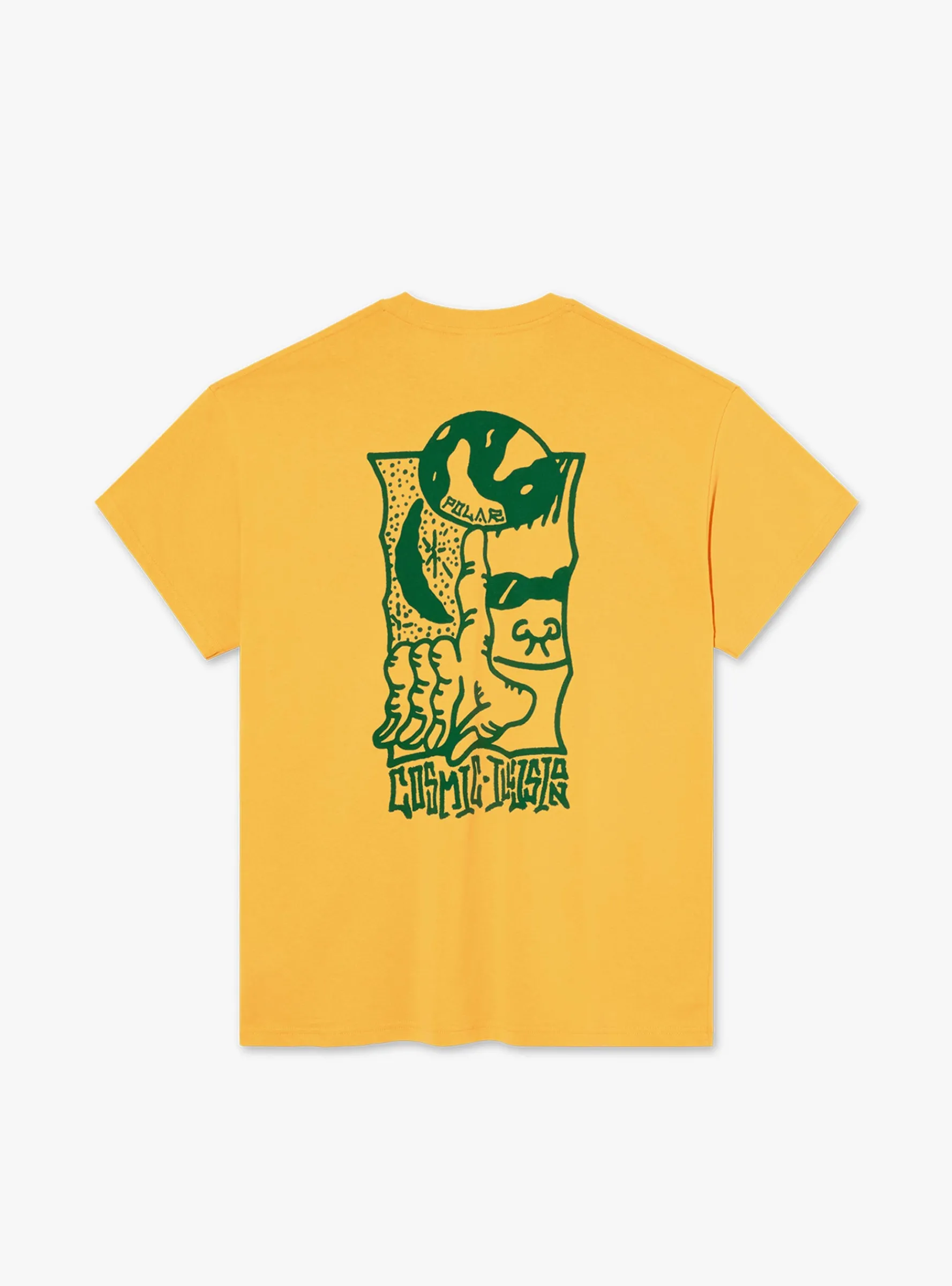 Cosmic T-Shirt Yellow<Polar Skate Co. Sale