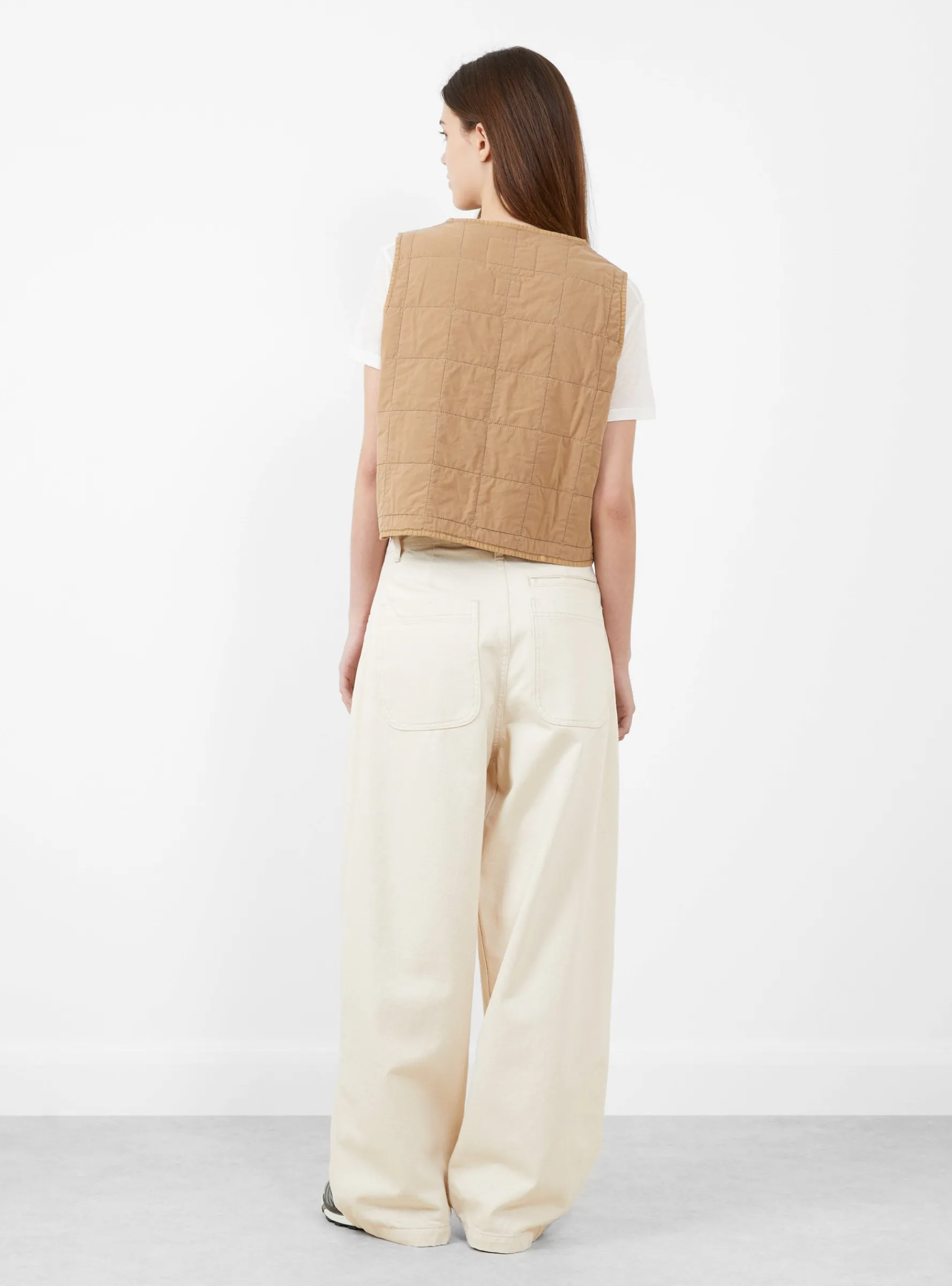 Cotton Quilt Life Vest Almond<Girls of Dust Online
