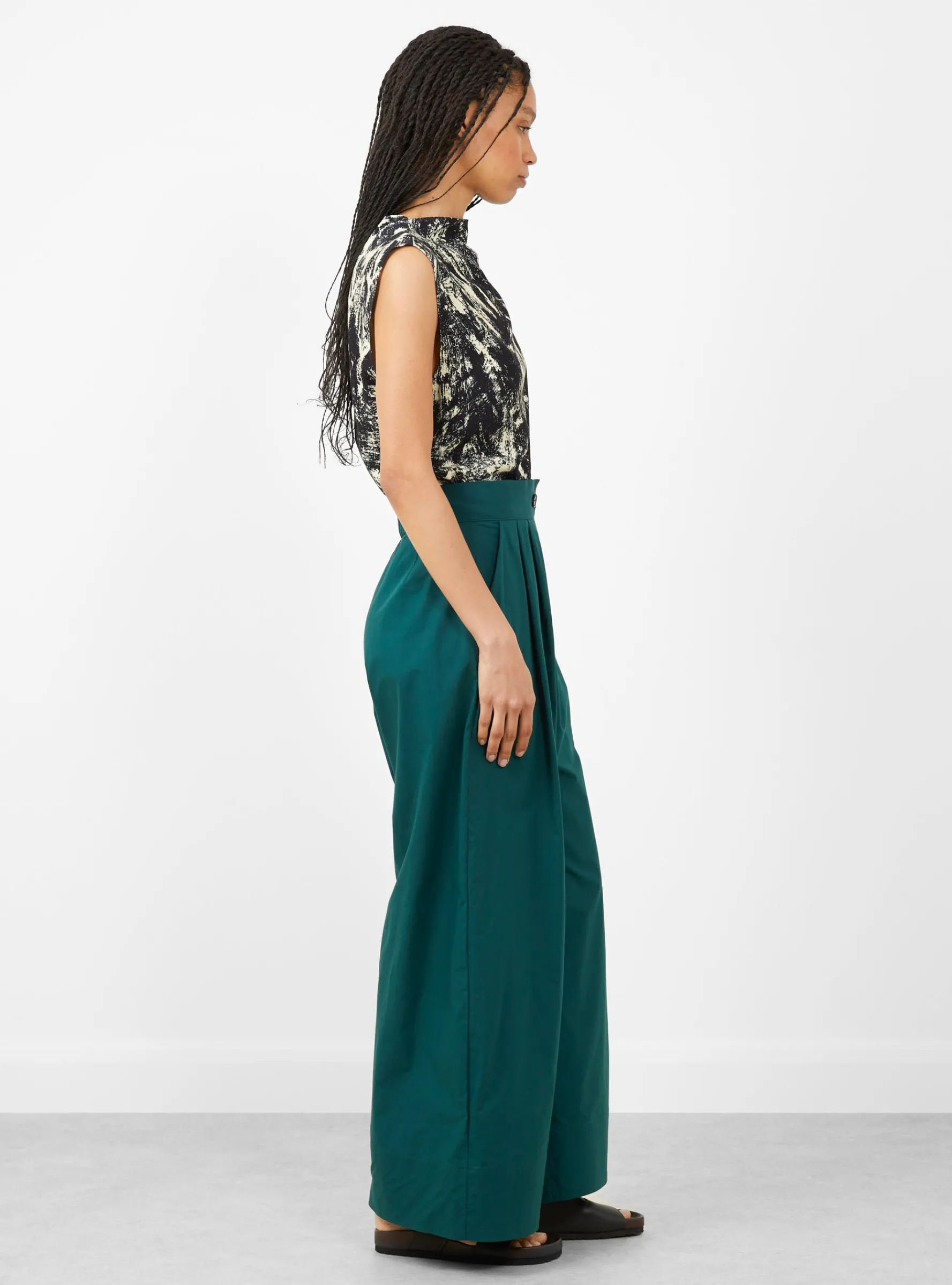 Coxsone Pant Dark Juniper<Rachel Comey Clearance