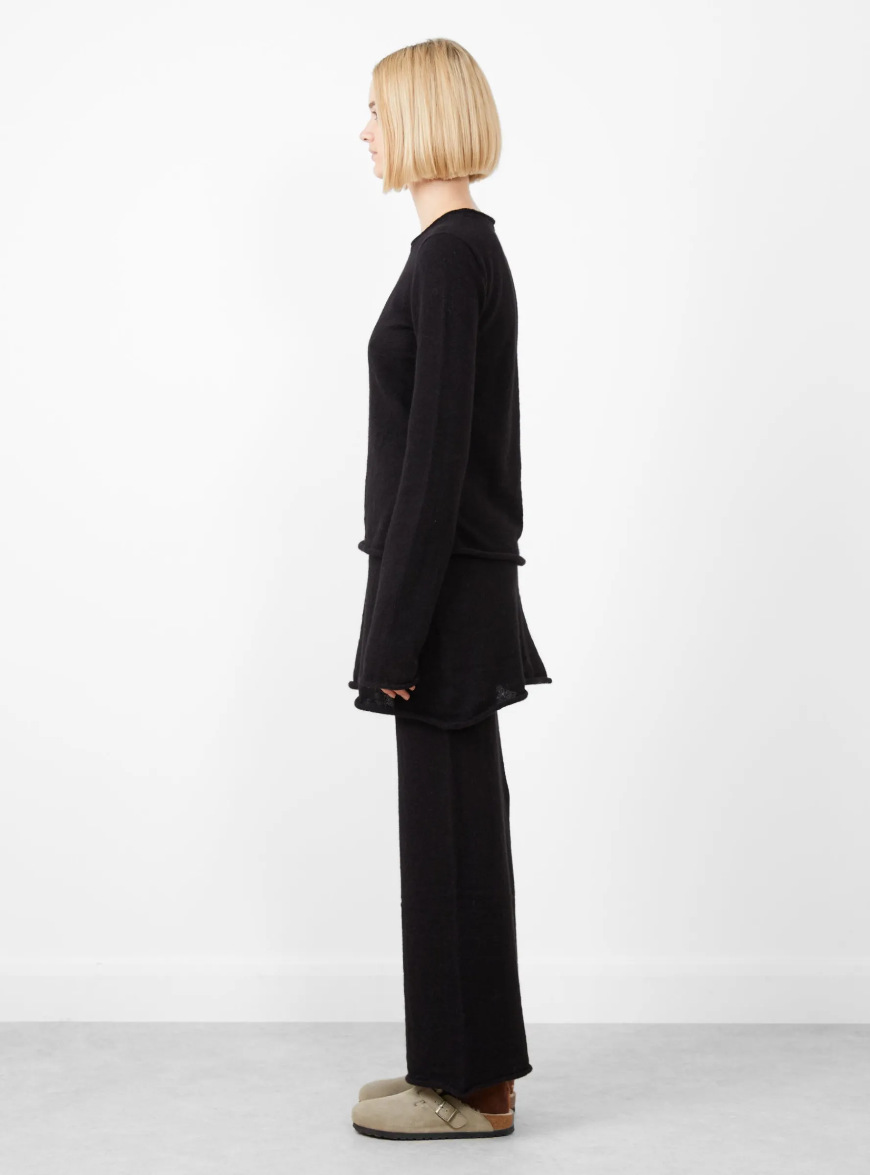 Crewneck Jumper Black<Lauren Manoogian Discount