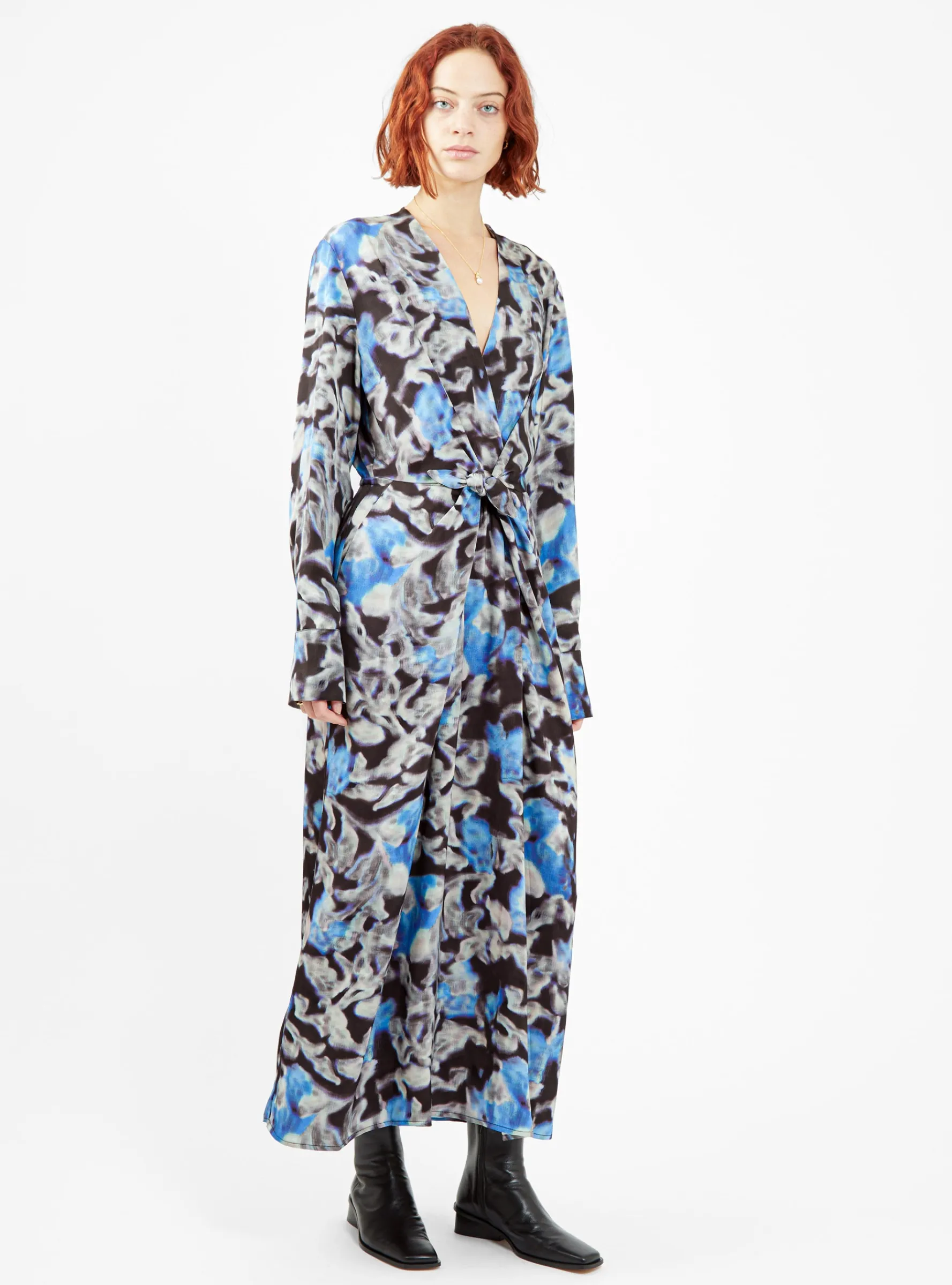 Darkah Dress Blue<Christian Wijnants Outlet