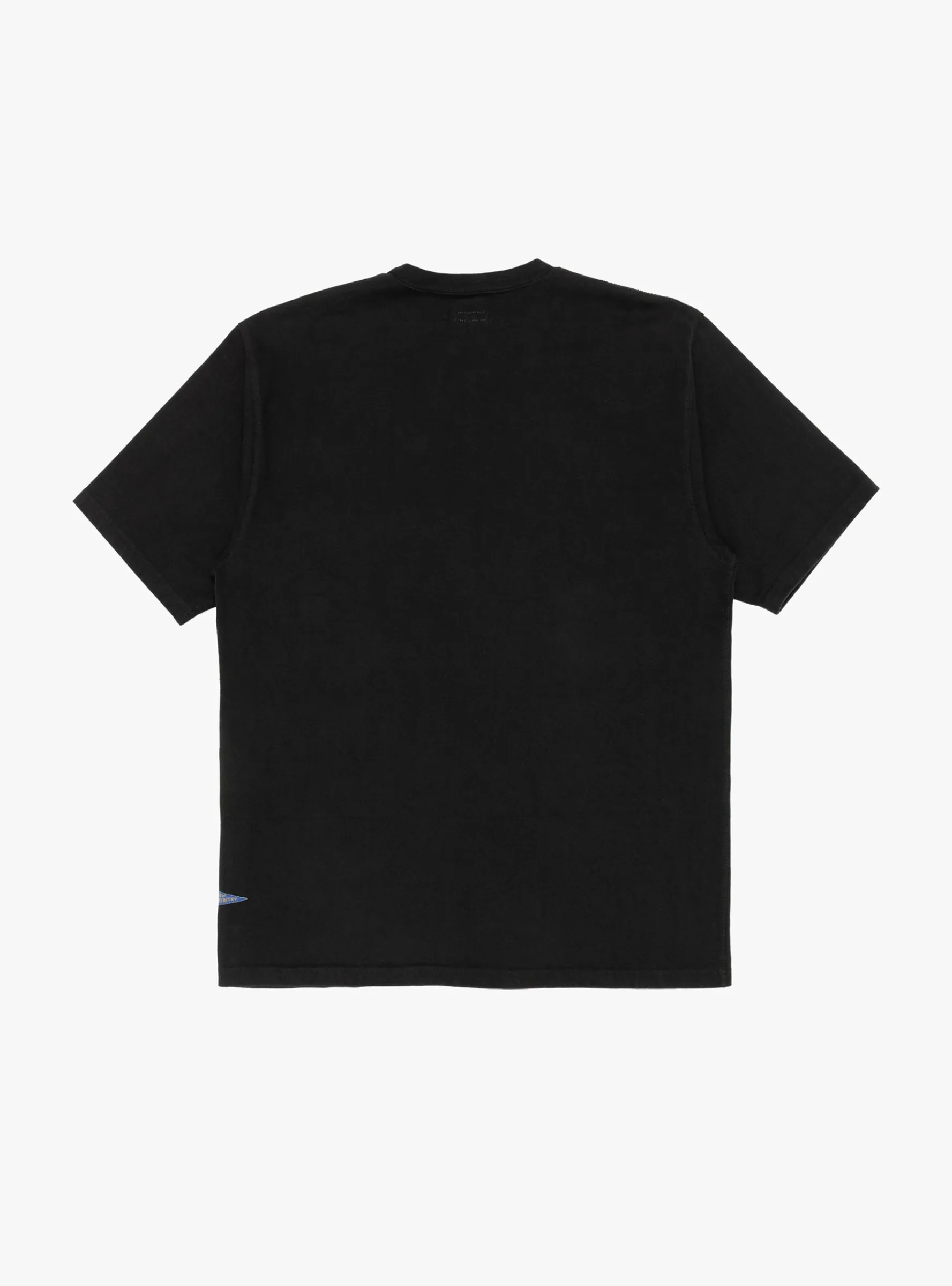 Dense Jersey Butterfly Concho Pocket Tee Black<Kapital New