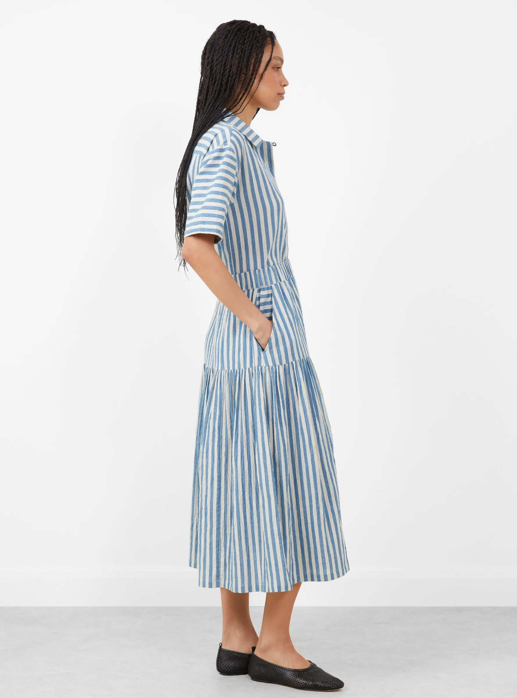 Dizzy Skirt Blue Stripe<Sideline Clearance