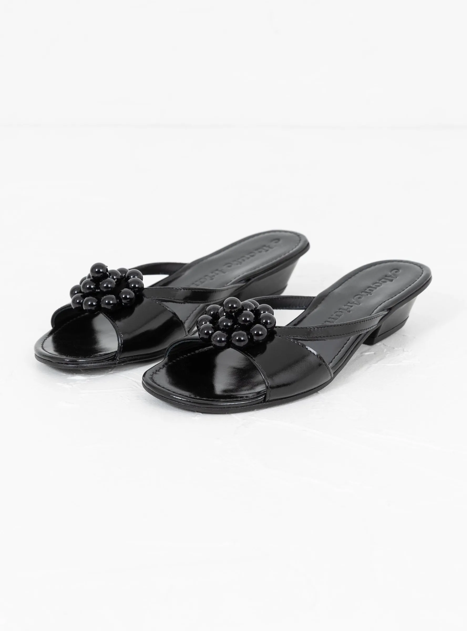 Flora Slip On Sandal Black<About Arianne Clearance
