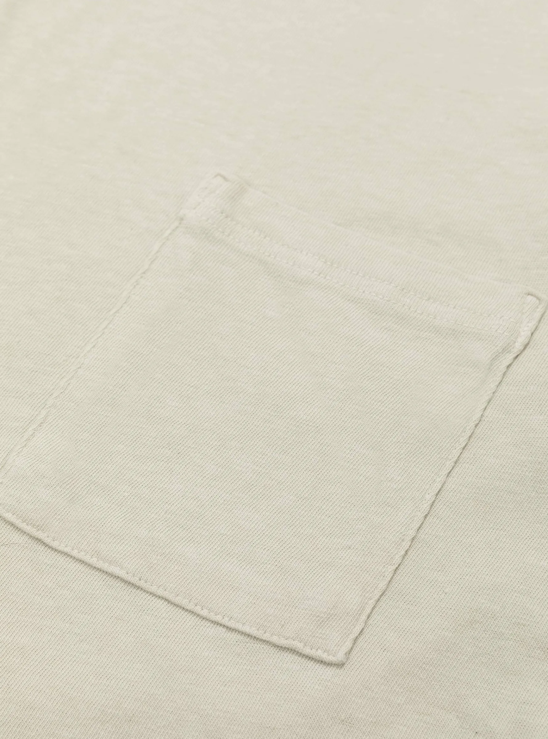 Gauze Jersey Pocket Tee Ivory<Kapital New