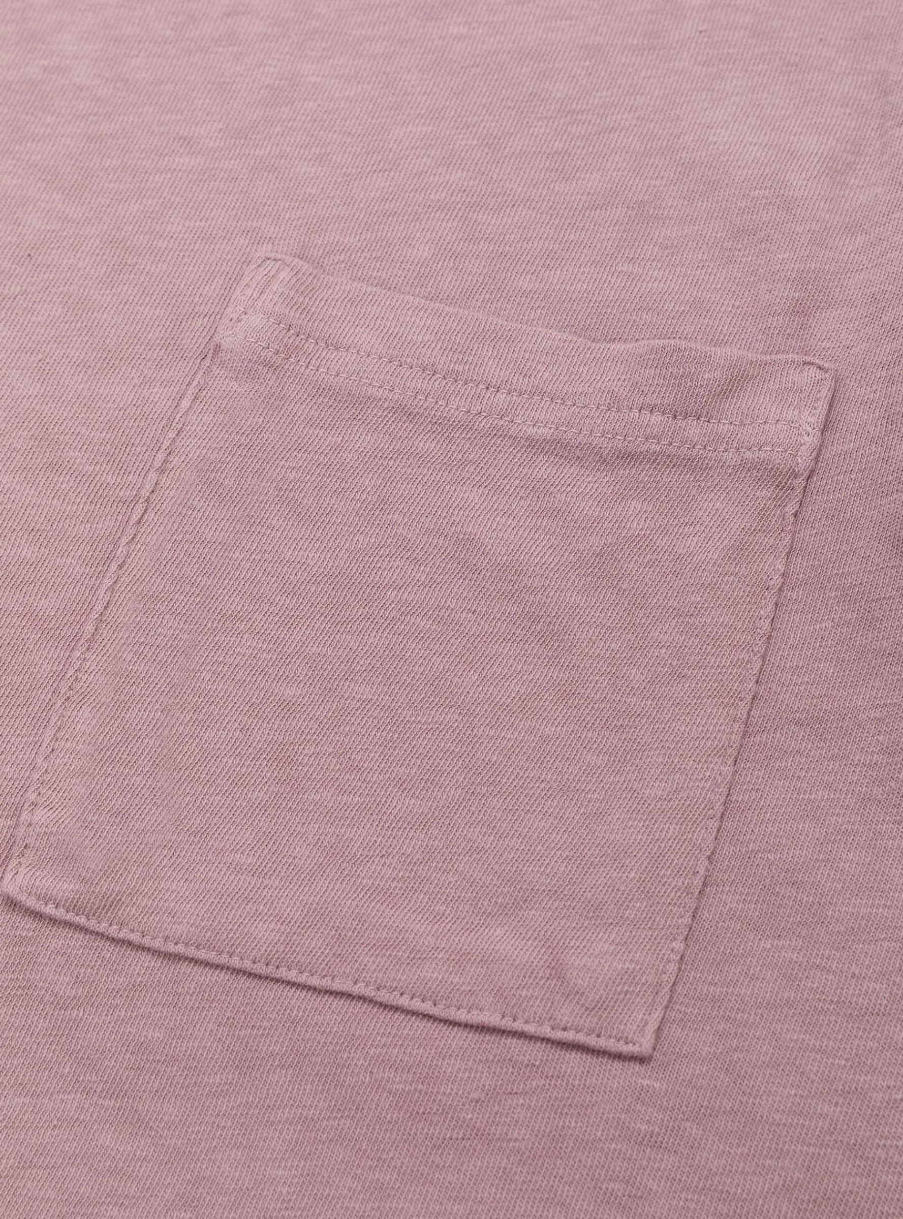 Gauze Jersey Pocket Tee Pink<Kapital New
