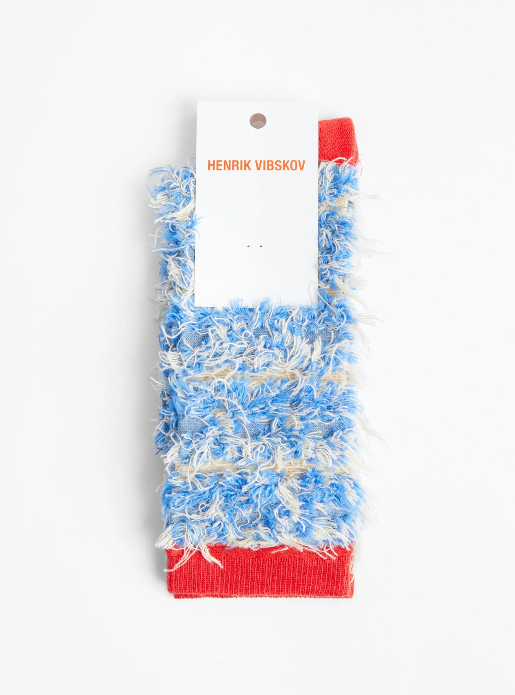 Hairy Handsome Chair Socks Femme, Blue Hairy Chair<Henrik Vibskov Discount