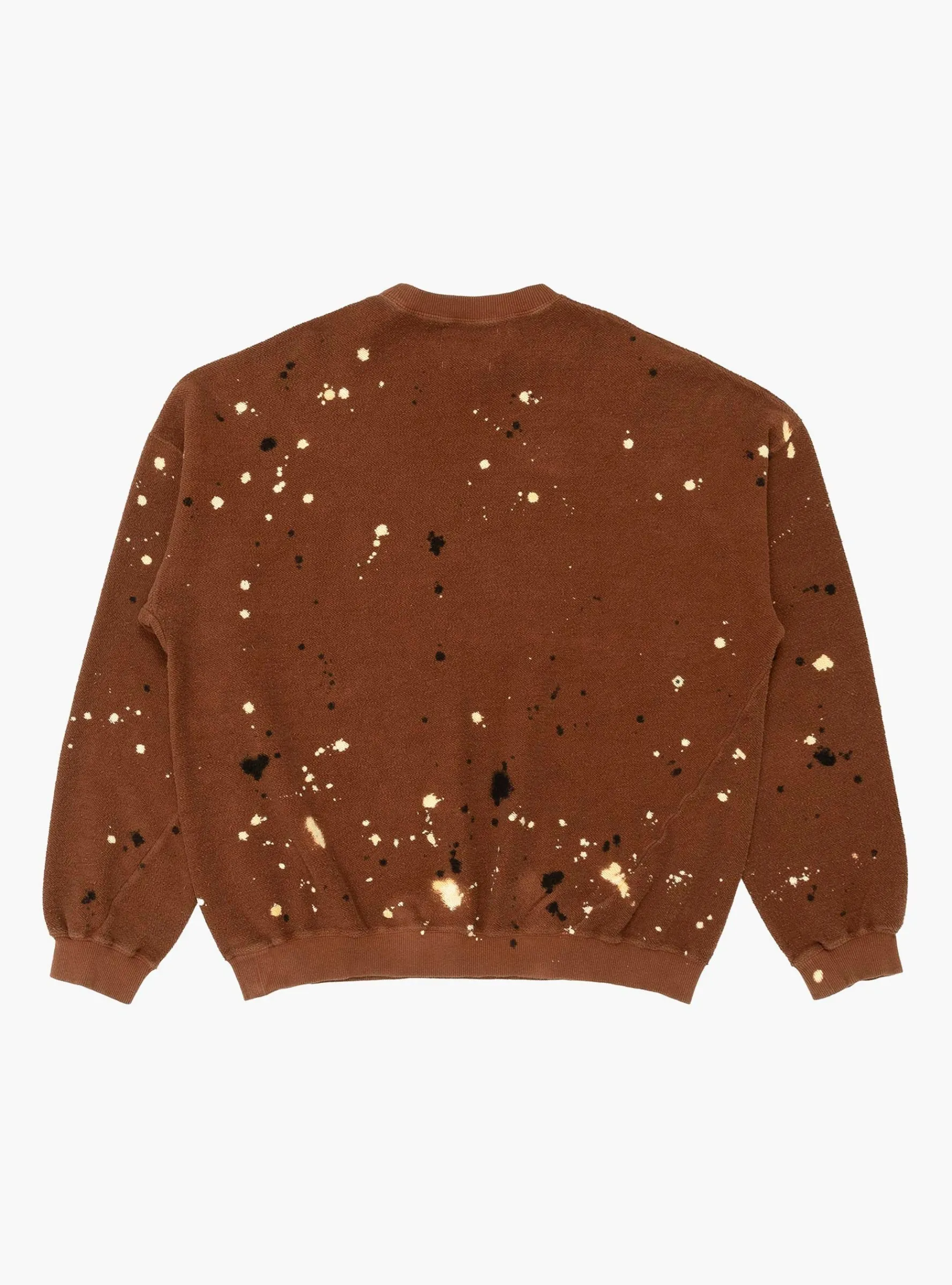 Hand Dye Twist Sweat Brown<NOMARHYTHM TEXTILE New