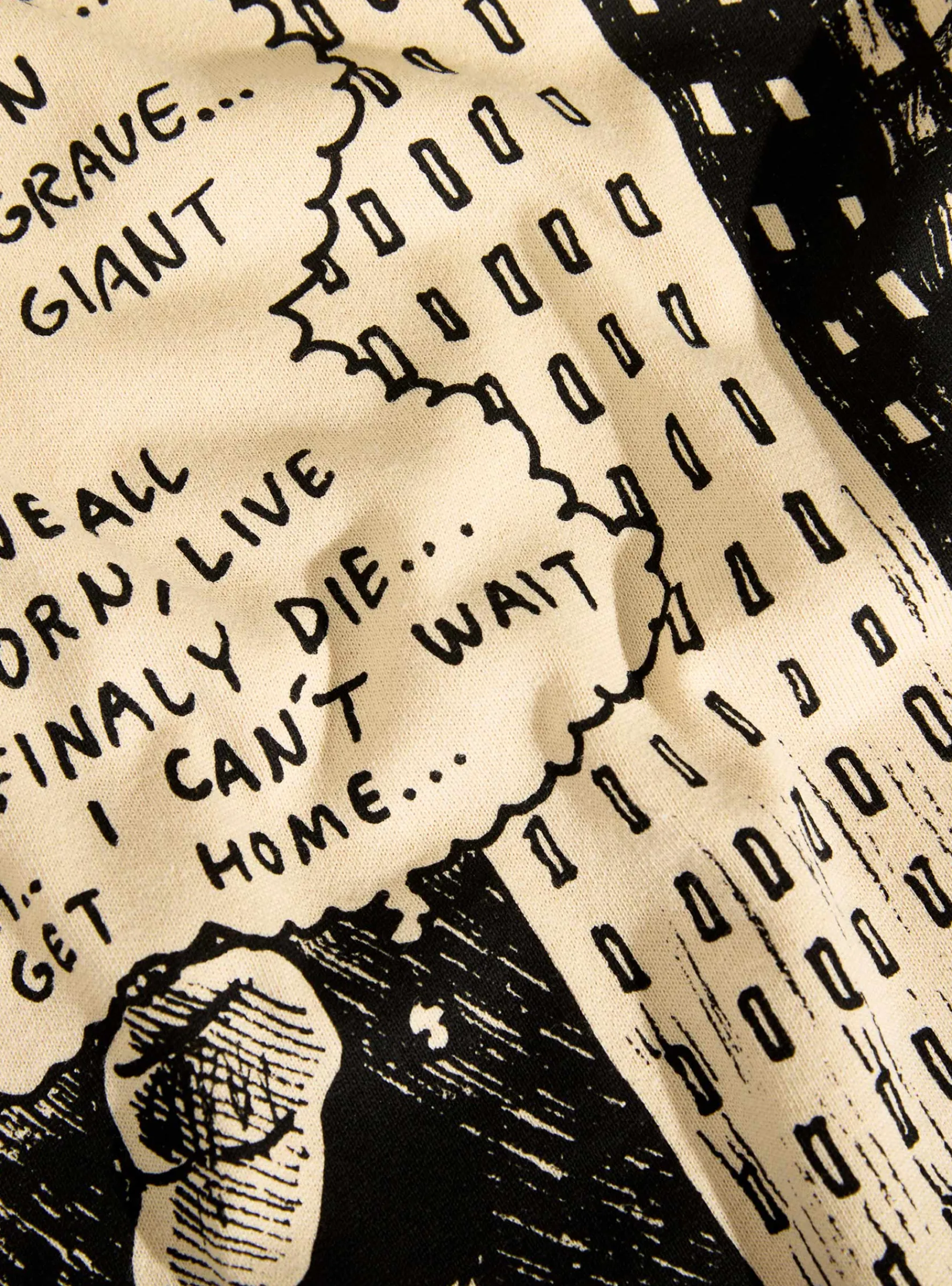 Home Sweet Home Tee Oatmeal<Polar Skate Co. Outlet
