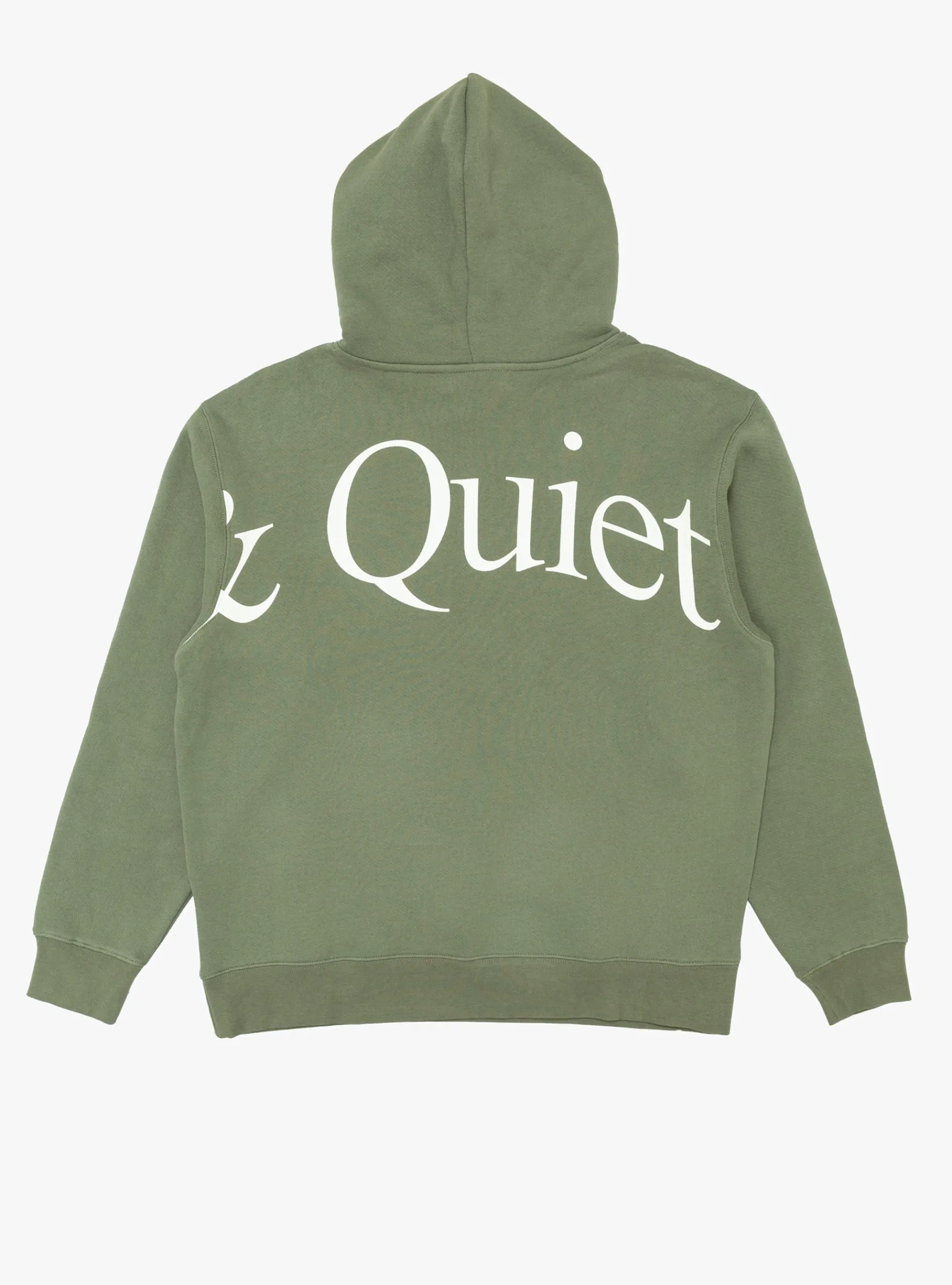 Jumbo Wordmark Hoodie Olive<Museum of Peace and Quiet New