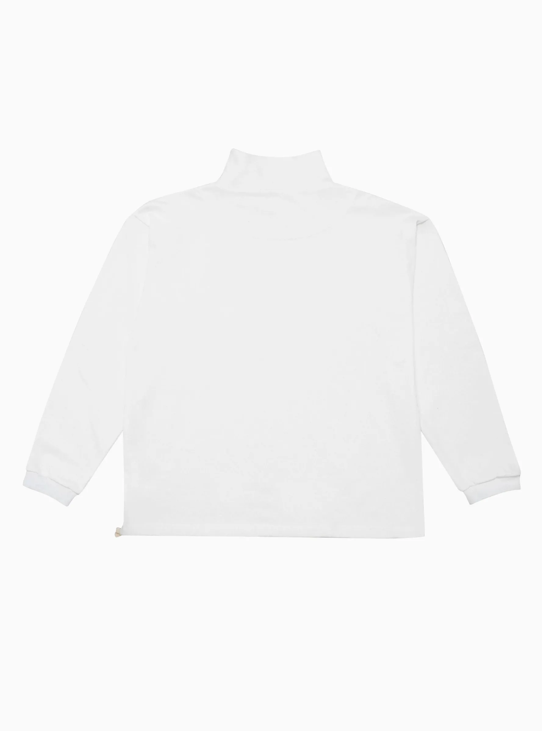 Long Sleeve High Neck Tee White<Drop Out Sports Best