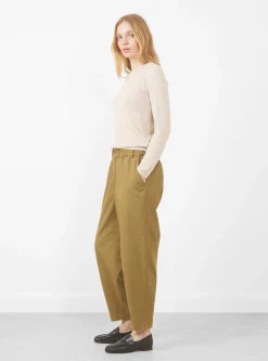 Long Sleeve Ribbed Fine Knit, Sand Beige<7115 by Szeki Discount