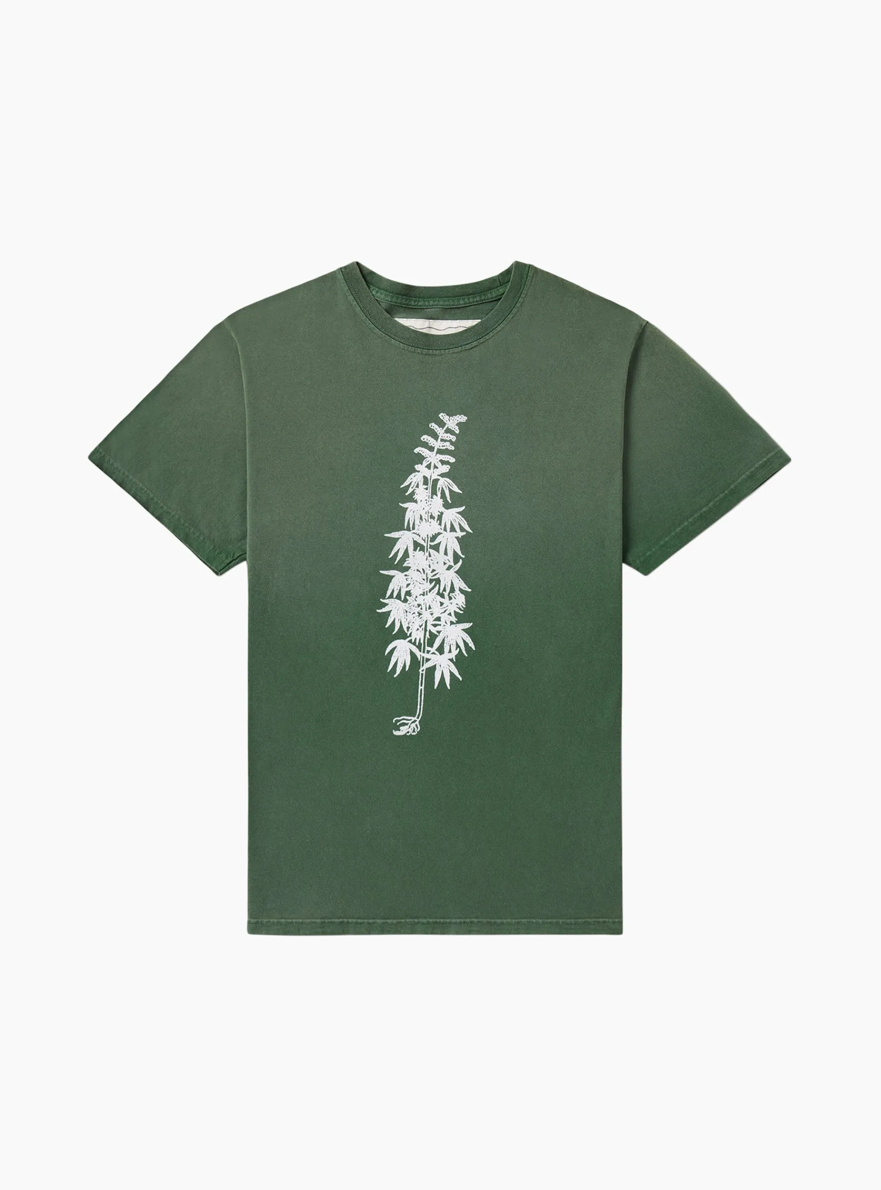 More Peace, More Freedom T-Shirt Washed Forest Green<One of These Days Online