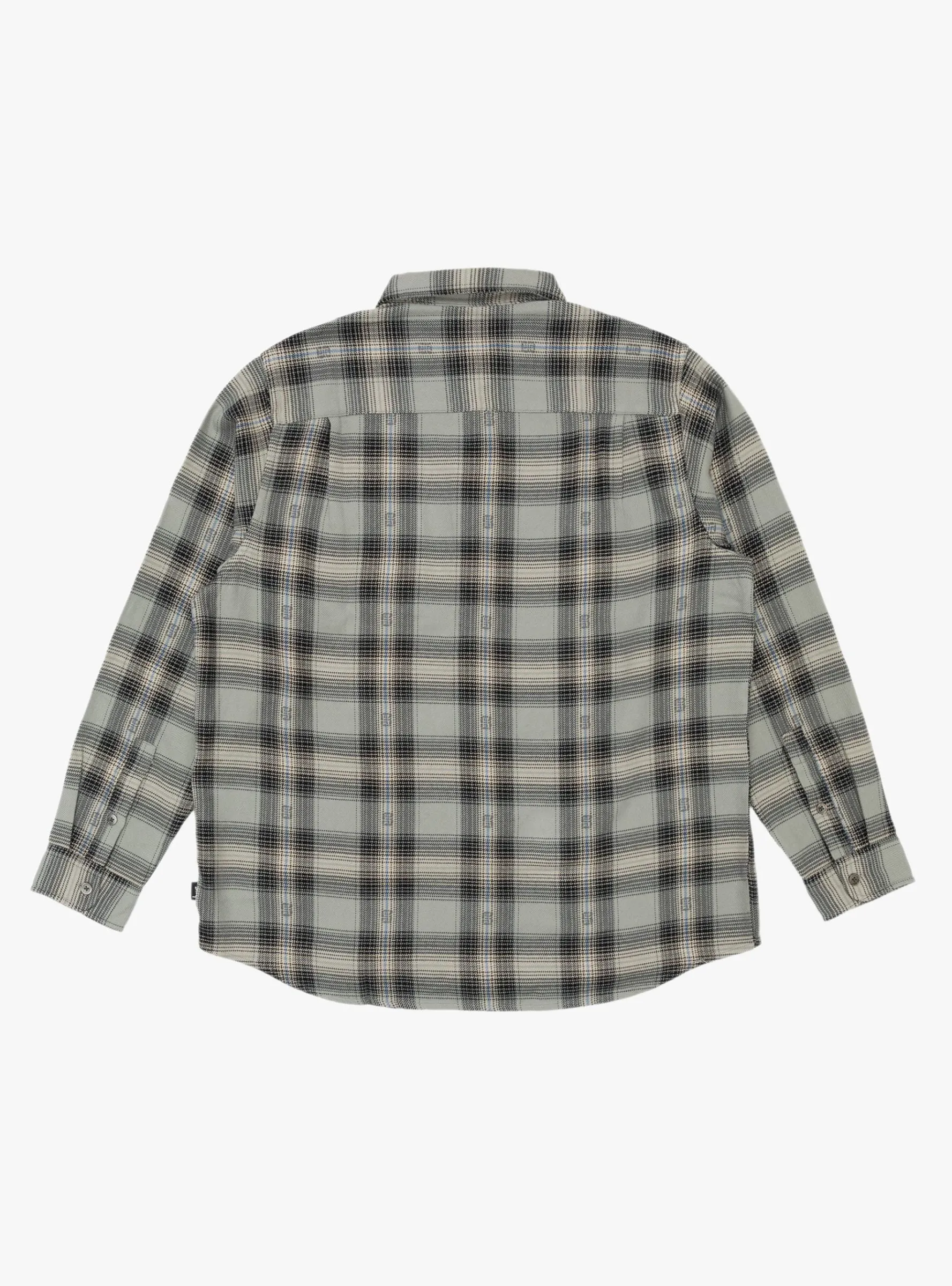 Motif Plaid Shirt Grey<Stüssy Best