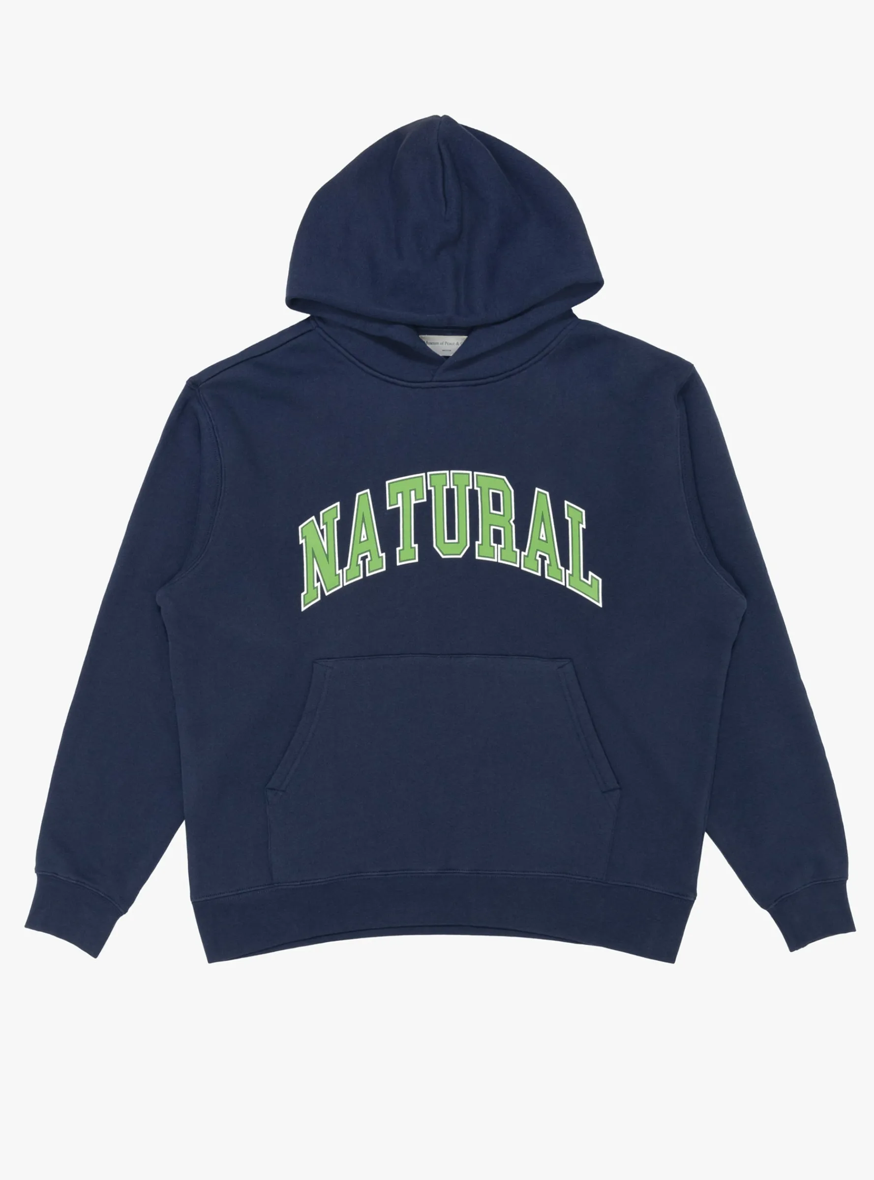 Natural Hoodie Navy<Museum of Peace and Quiet New