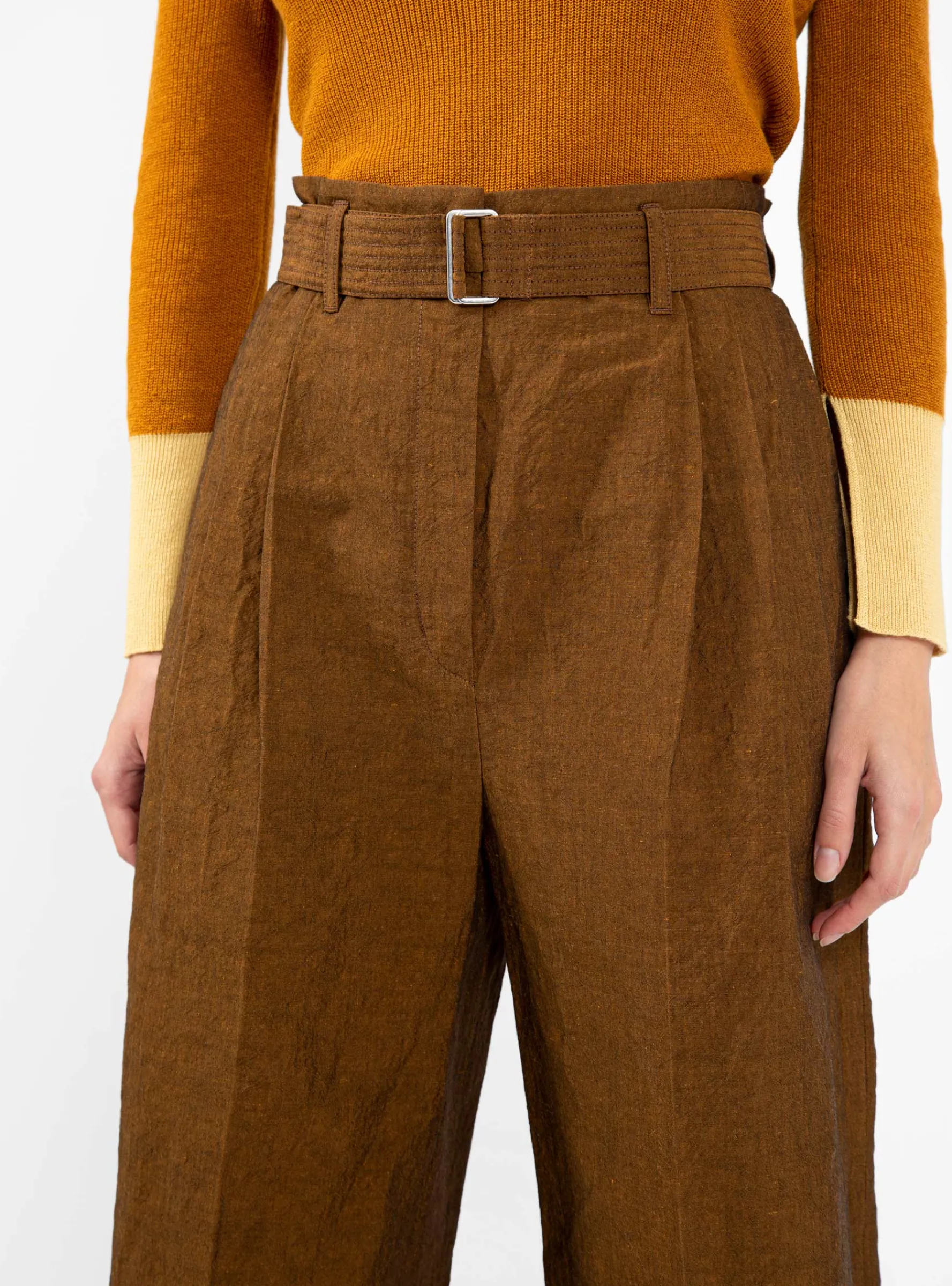 Parouze Trousers Rusty Brown<Christian Wijnants Discount