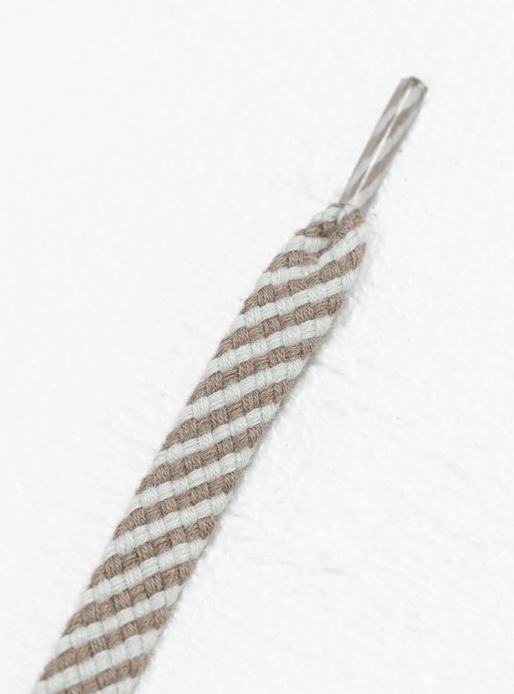 PEE-WEE Shoelaces Grey Stripe<Vincent Shoelace Best