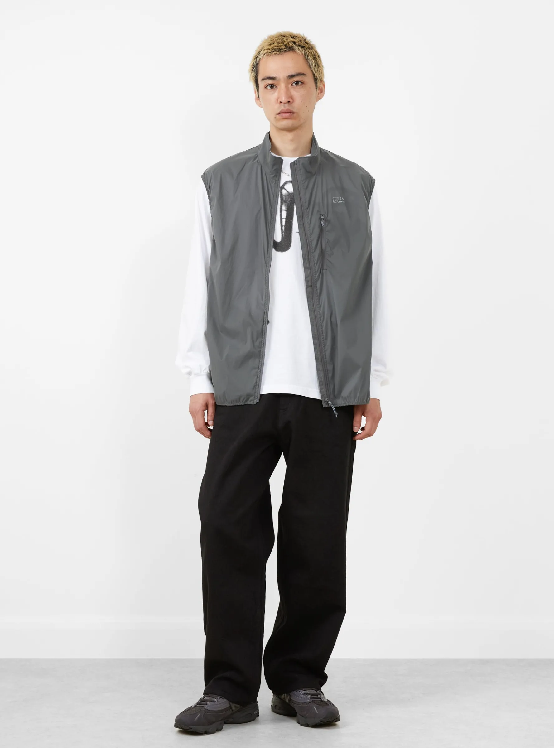 Ripstop Light Vest Wolf Grey<Sedan All-Purpose Best