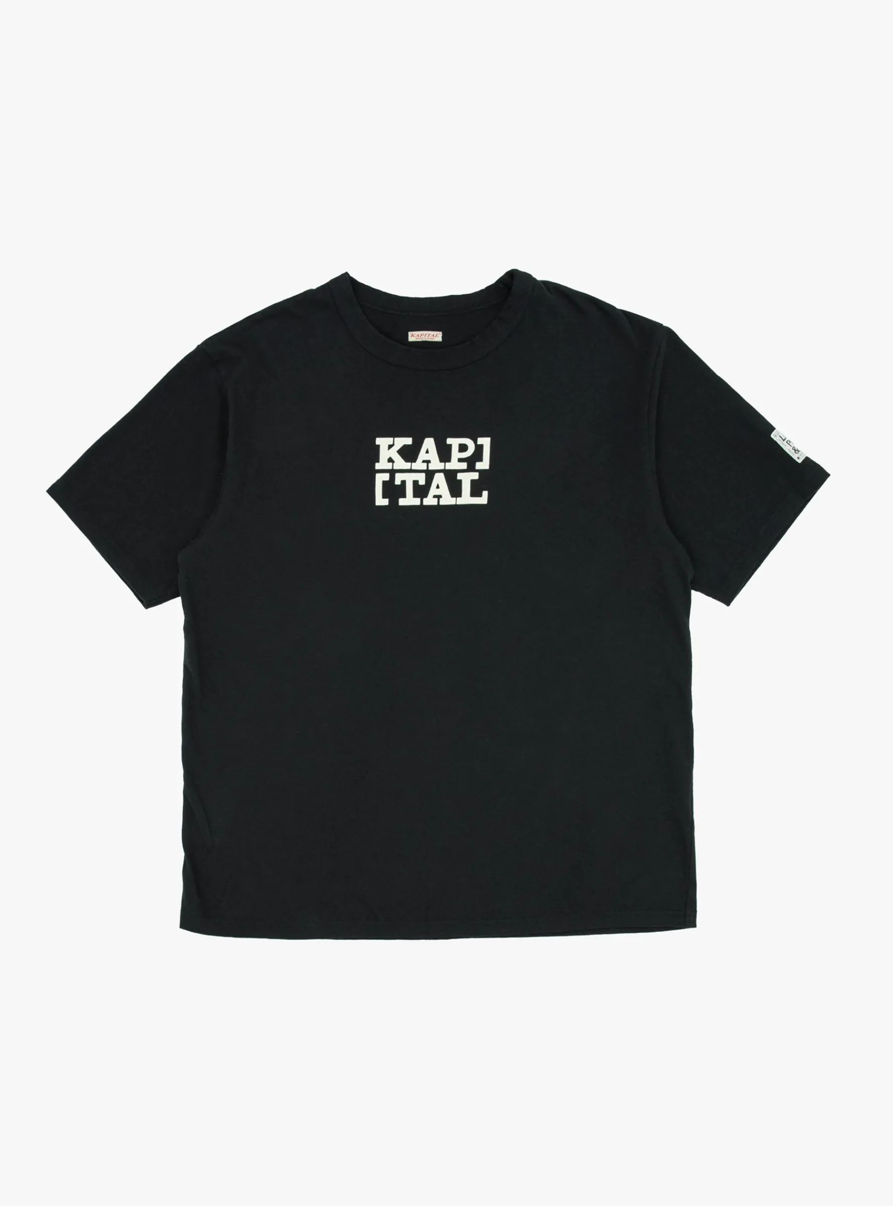 Rookie Crew T-Shirt Black<Kapital Sale