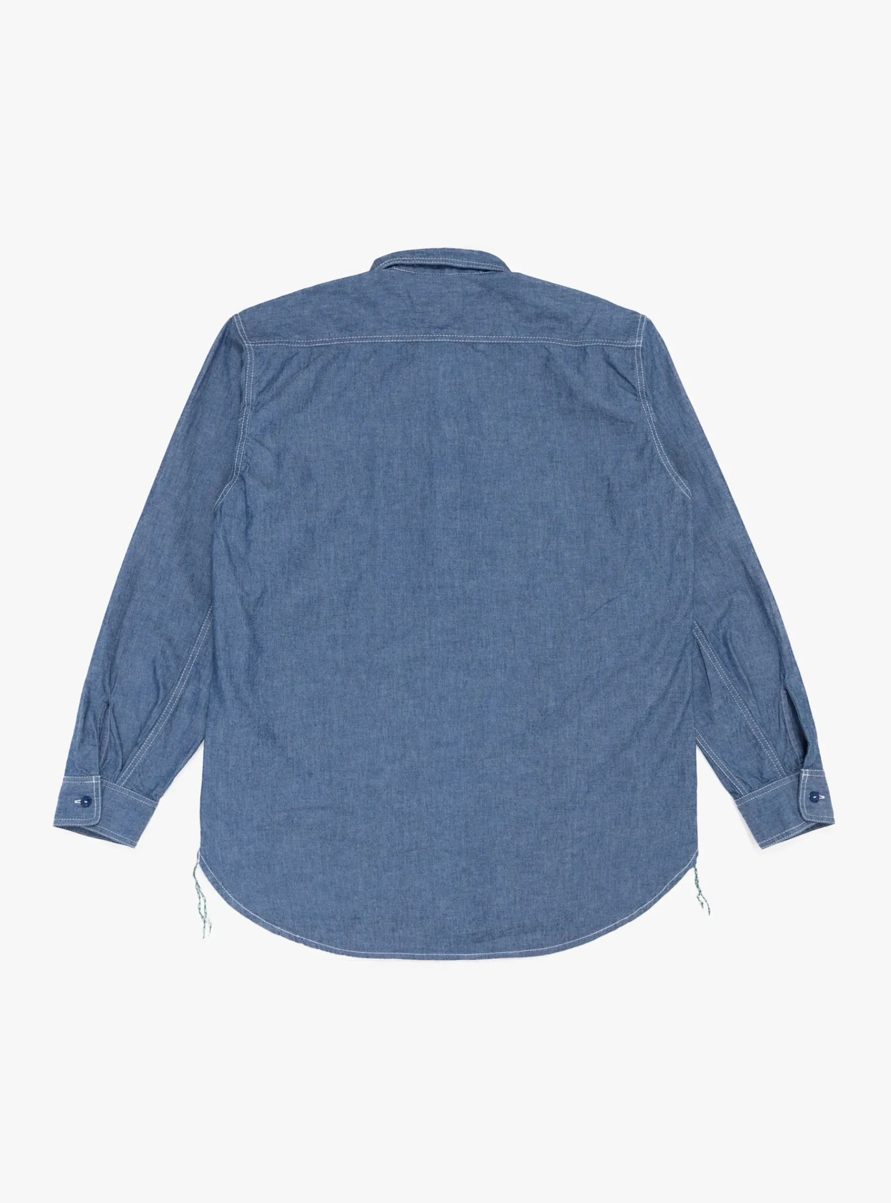 Rucker Chambray Shirt Blue<Pilgrim Surf + Supply Best