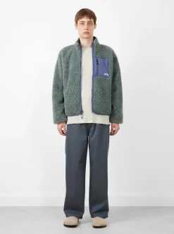 Sherpa Reversible Jacket Bluestone<Stüssy Sale