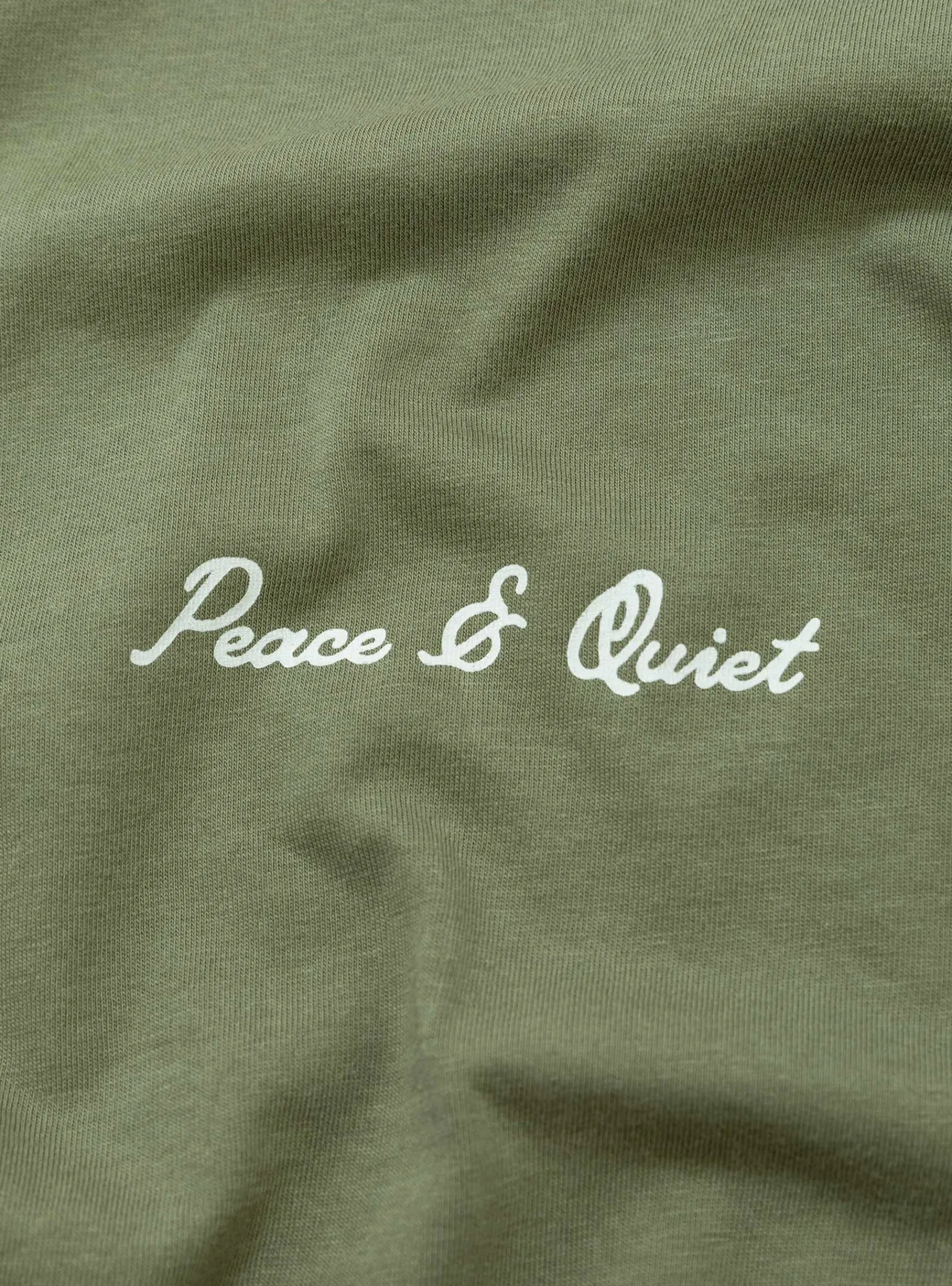 Signature T-Shirt Olive<Museum of Peace and Quiet Clearance